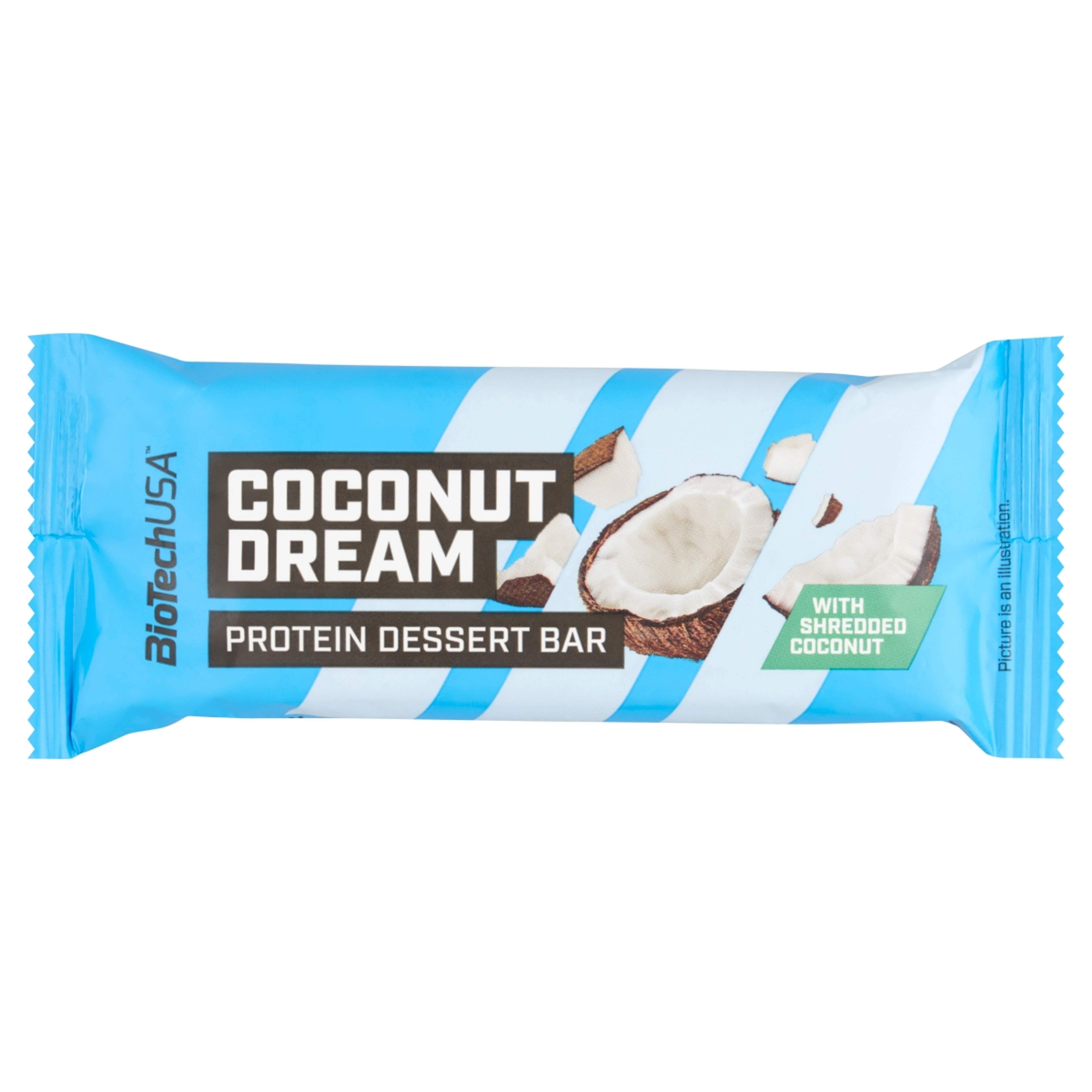 BioTechUSA Protein Dessert bar, coconut dream - 50 g-1