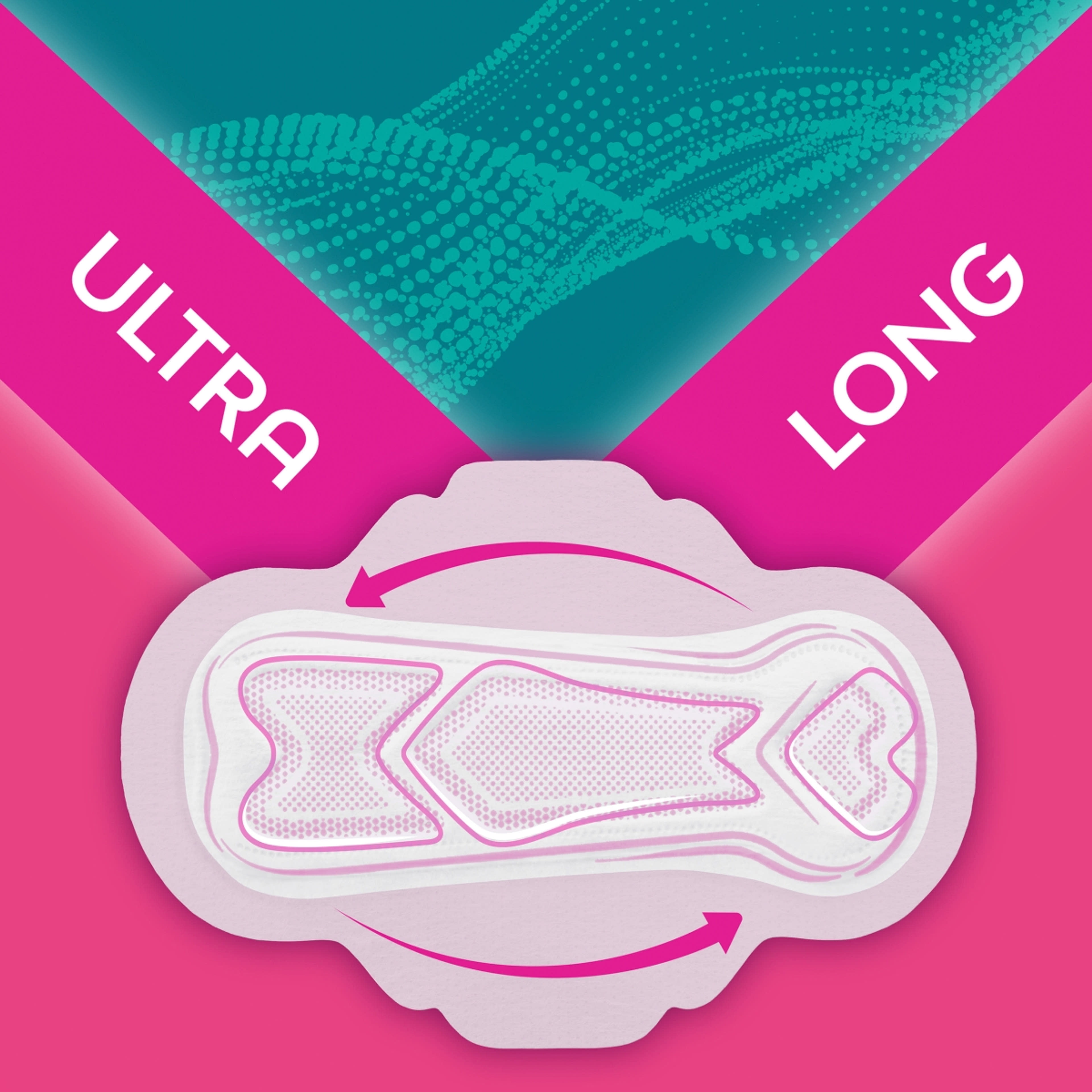 Libresse Ultra Long+ V-Protection egészségügyi betét - 36 db-4
