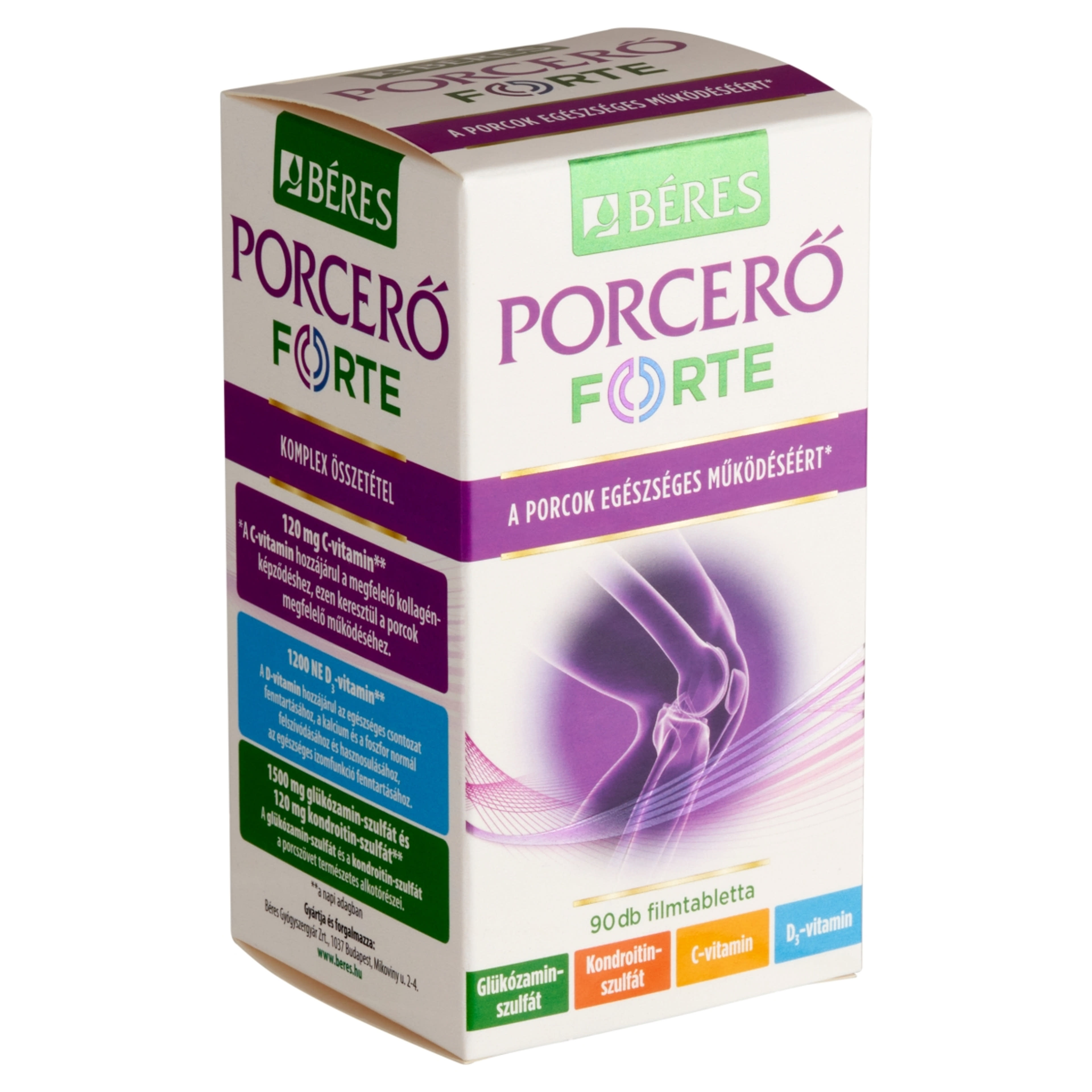 Béres Porcerő Forte filmtabletta - 90 db-3