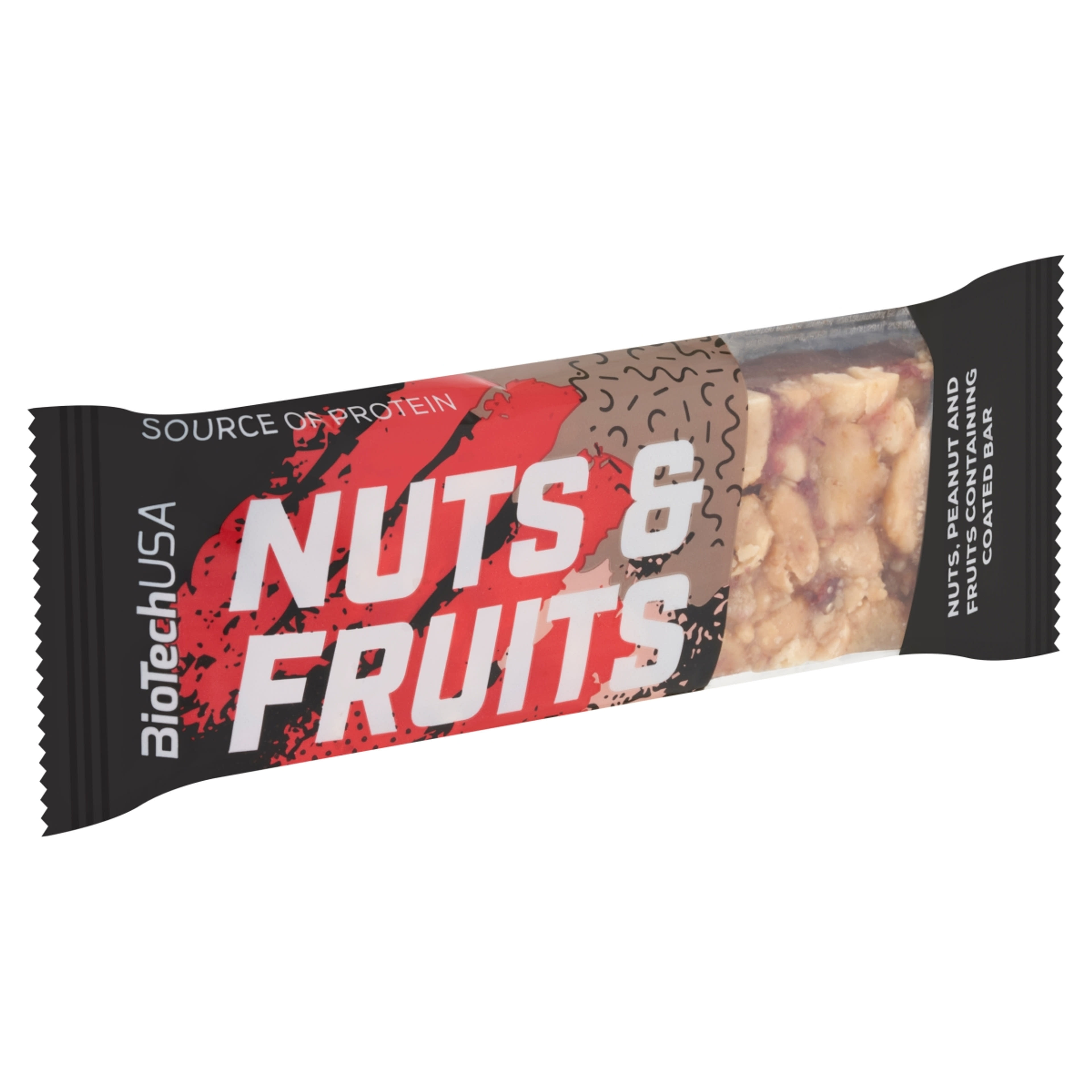 BiotechUSA Nuts and Fruits szelet - 40 g-2