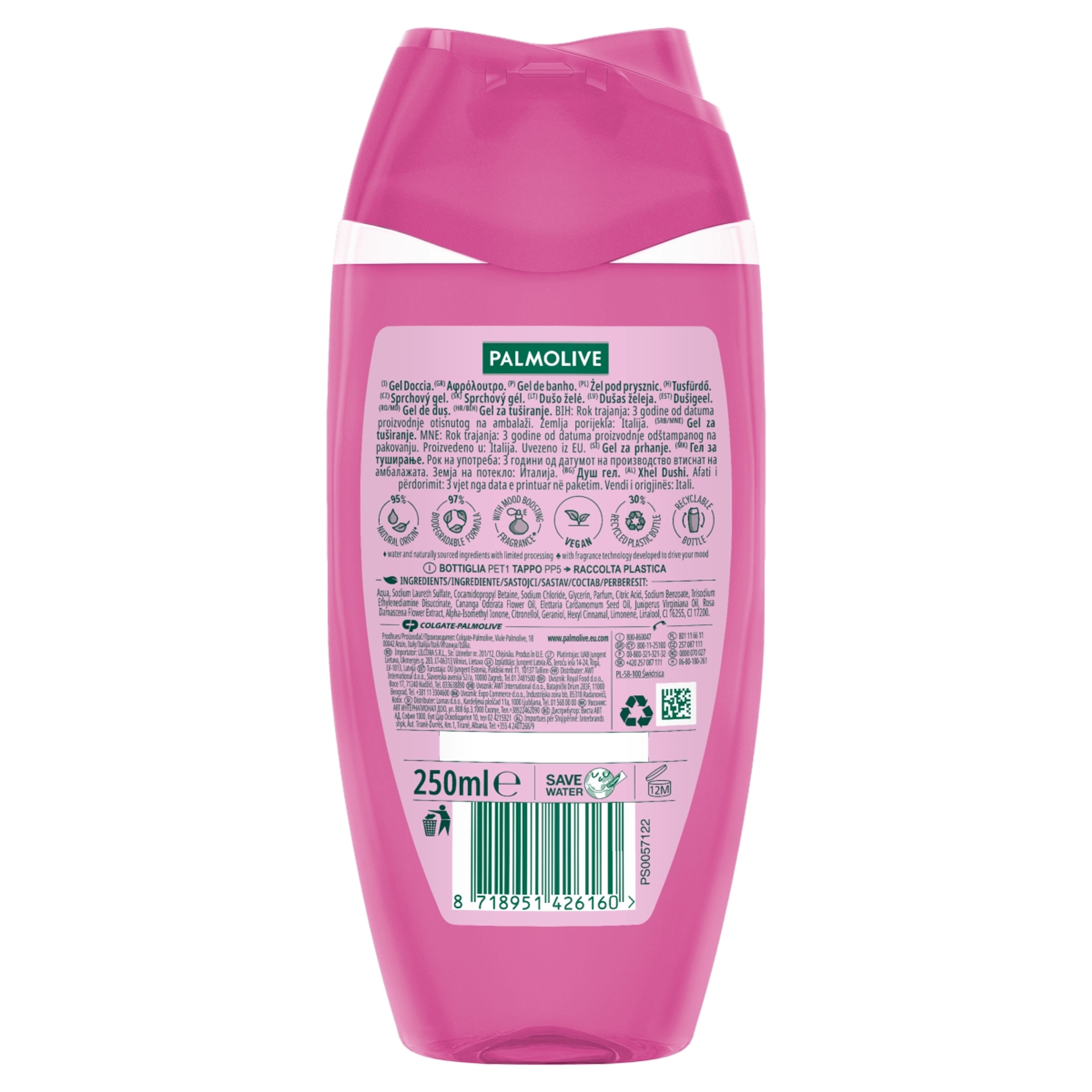Palmolive Aroma Essence Alluring Love tusfürdő - 250 ml-3