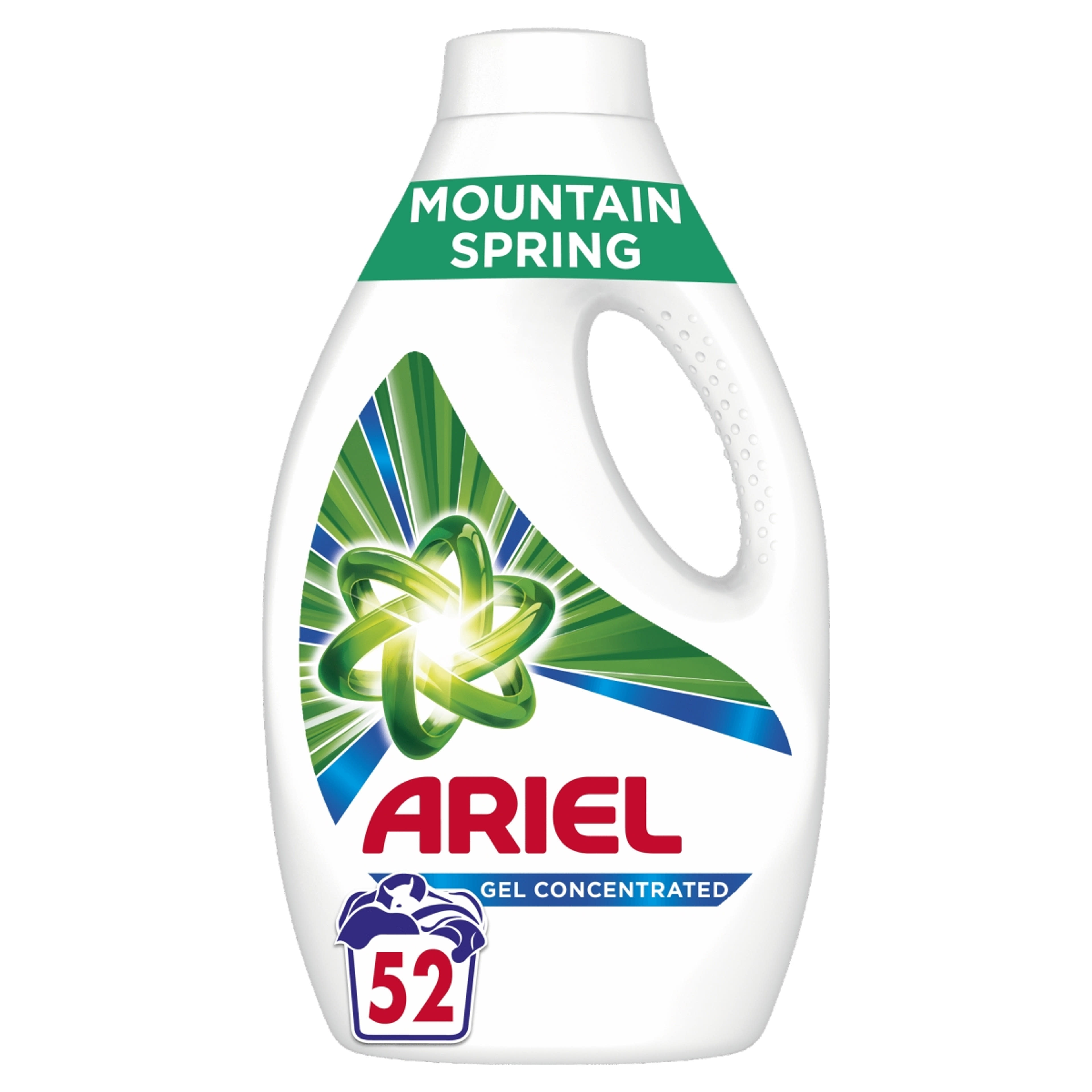 Ariel folyékony mosószer Mountain spring 52 mosás - 2,86 l-2