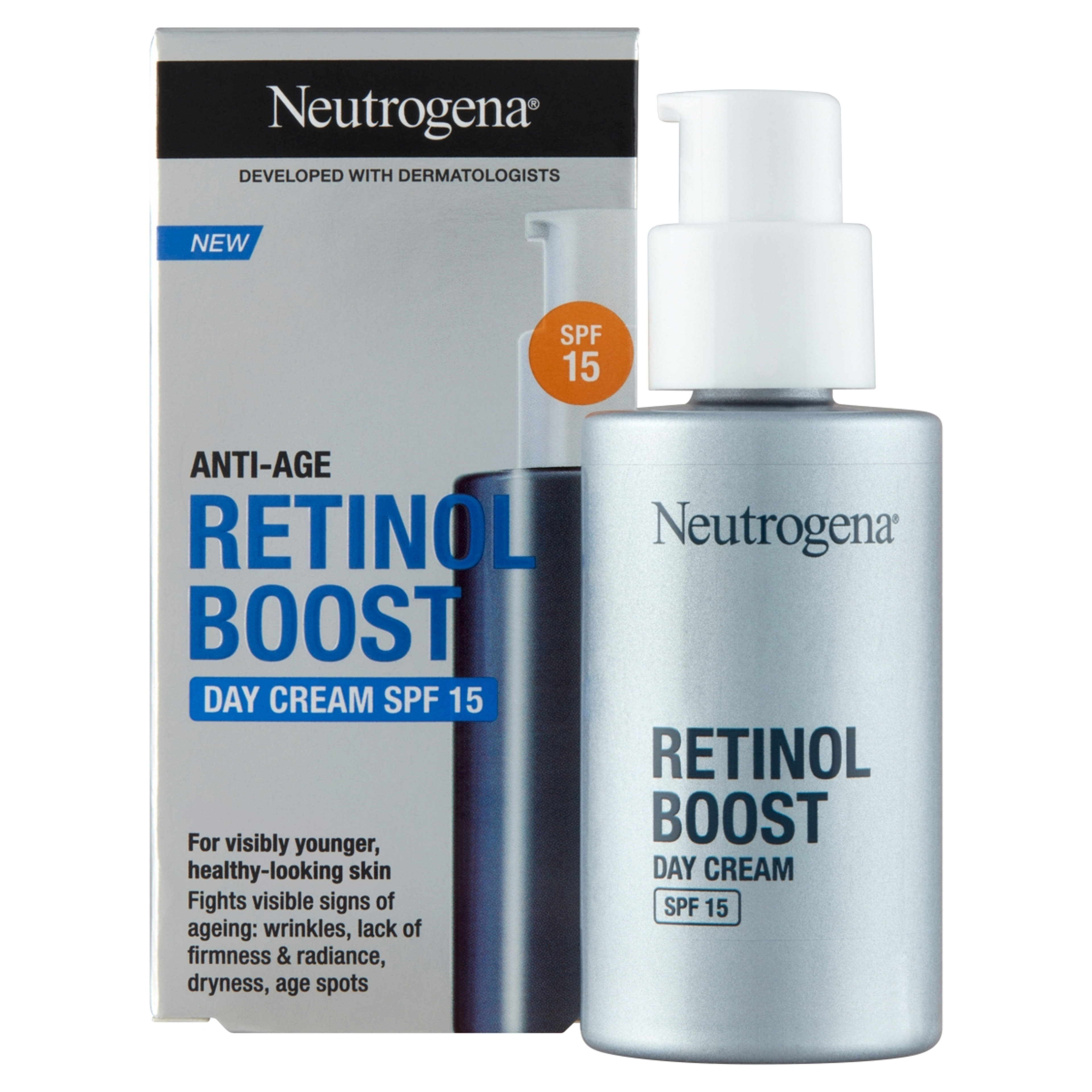 Neutrogena Retinol Boost nappali arckrém SPF 15 - 50 ml-2