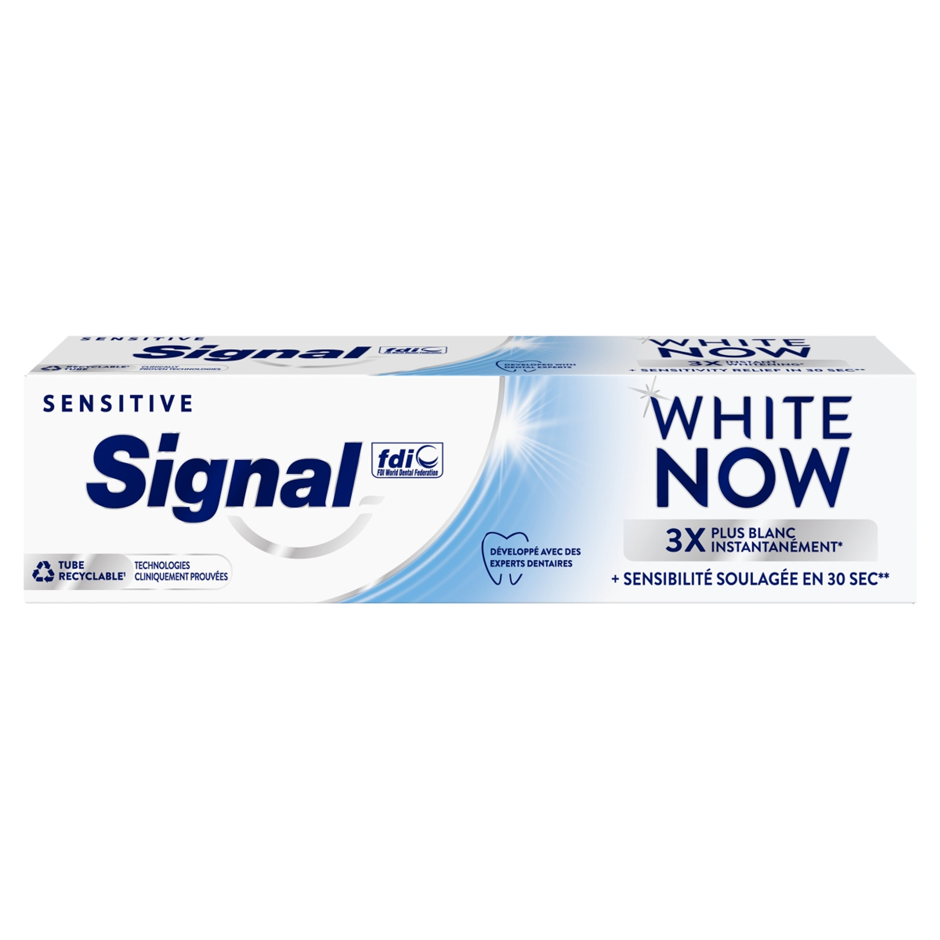 Signal White Now Sensitive fogkrém - 75 ml