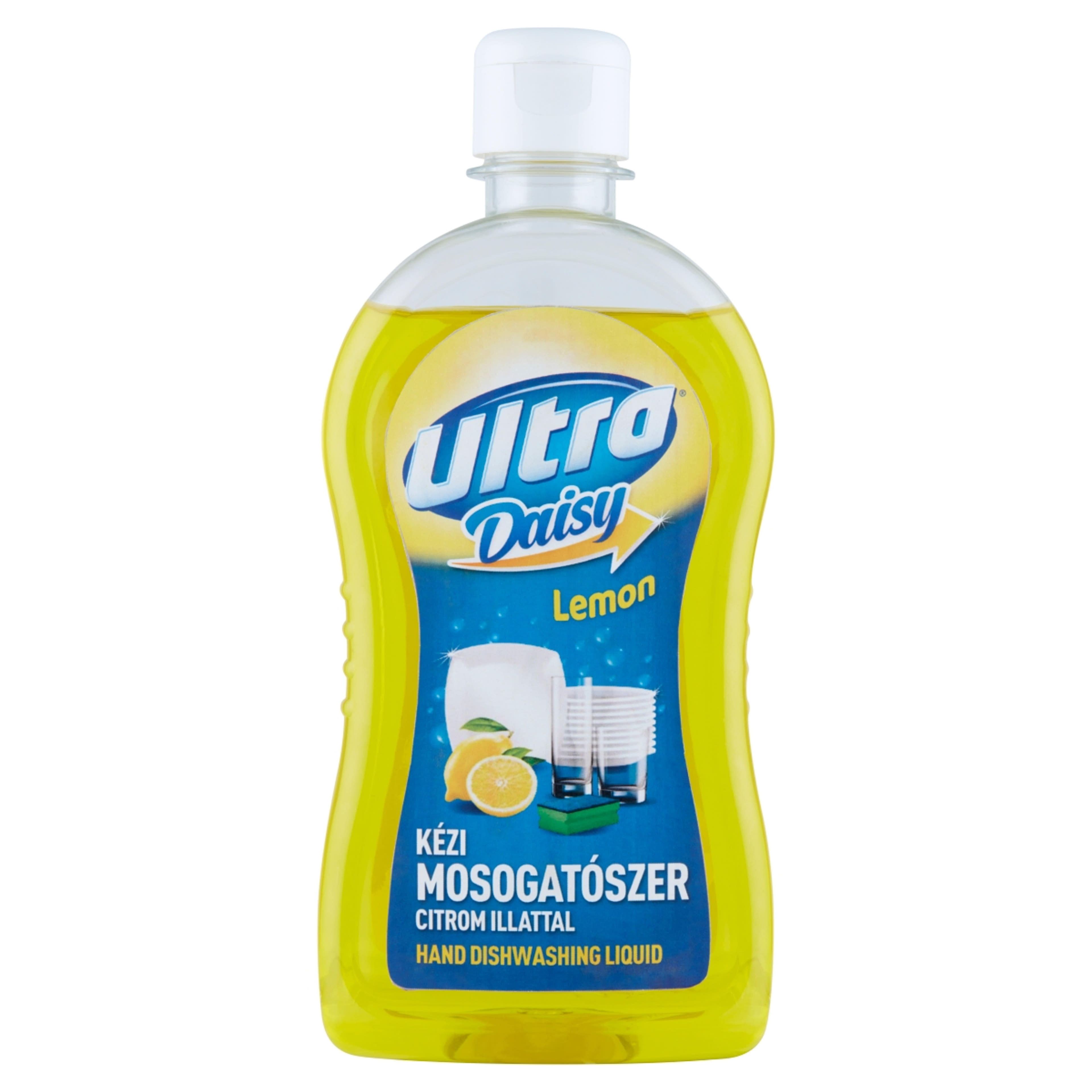 Ultra Daisy kézi mosogatószer citrom illattal - 500 ml