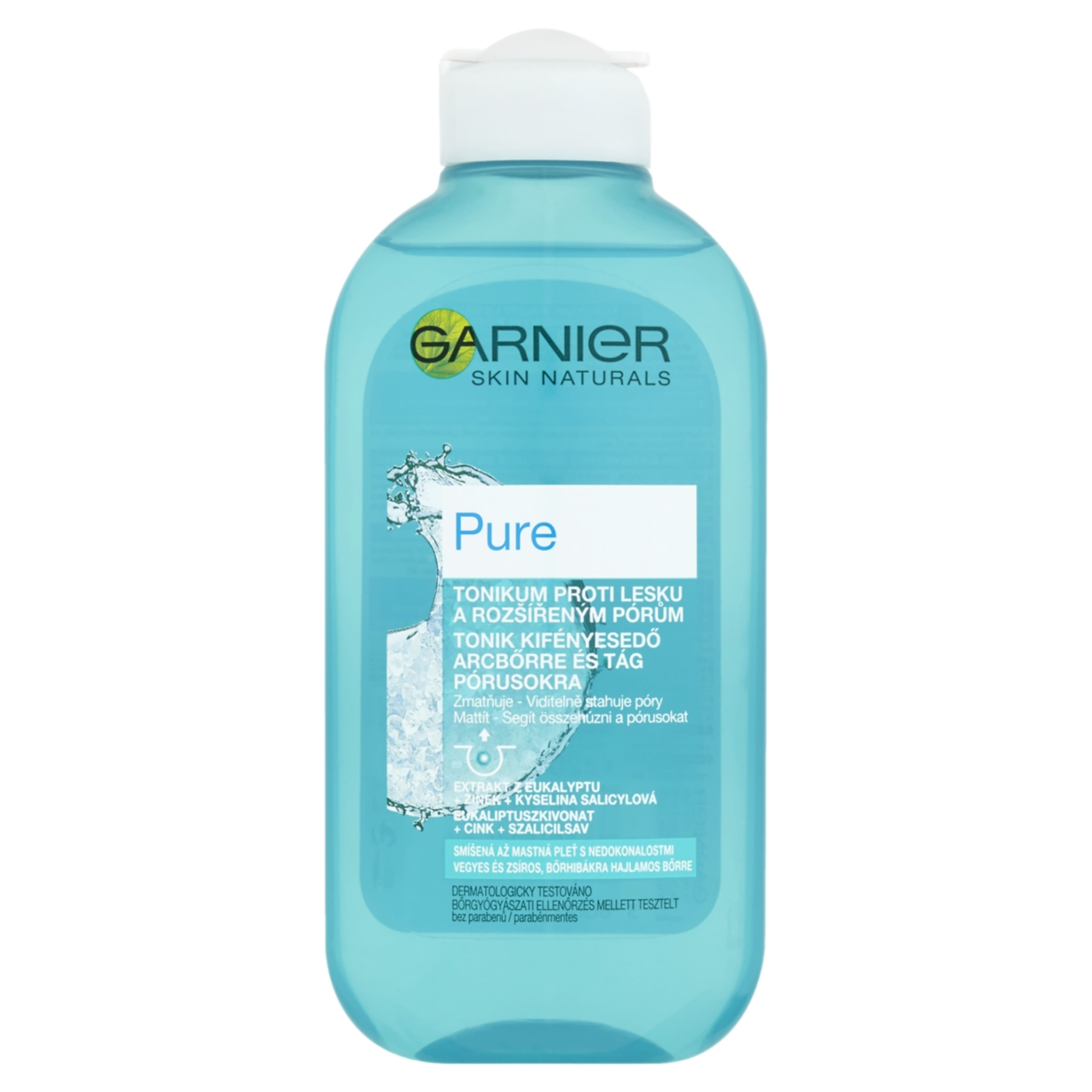 Garnier Skin Naturals Pure Tonik Kifényesedő Arcbőrre És Tágult Pórusokra - 200 ml-1