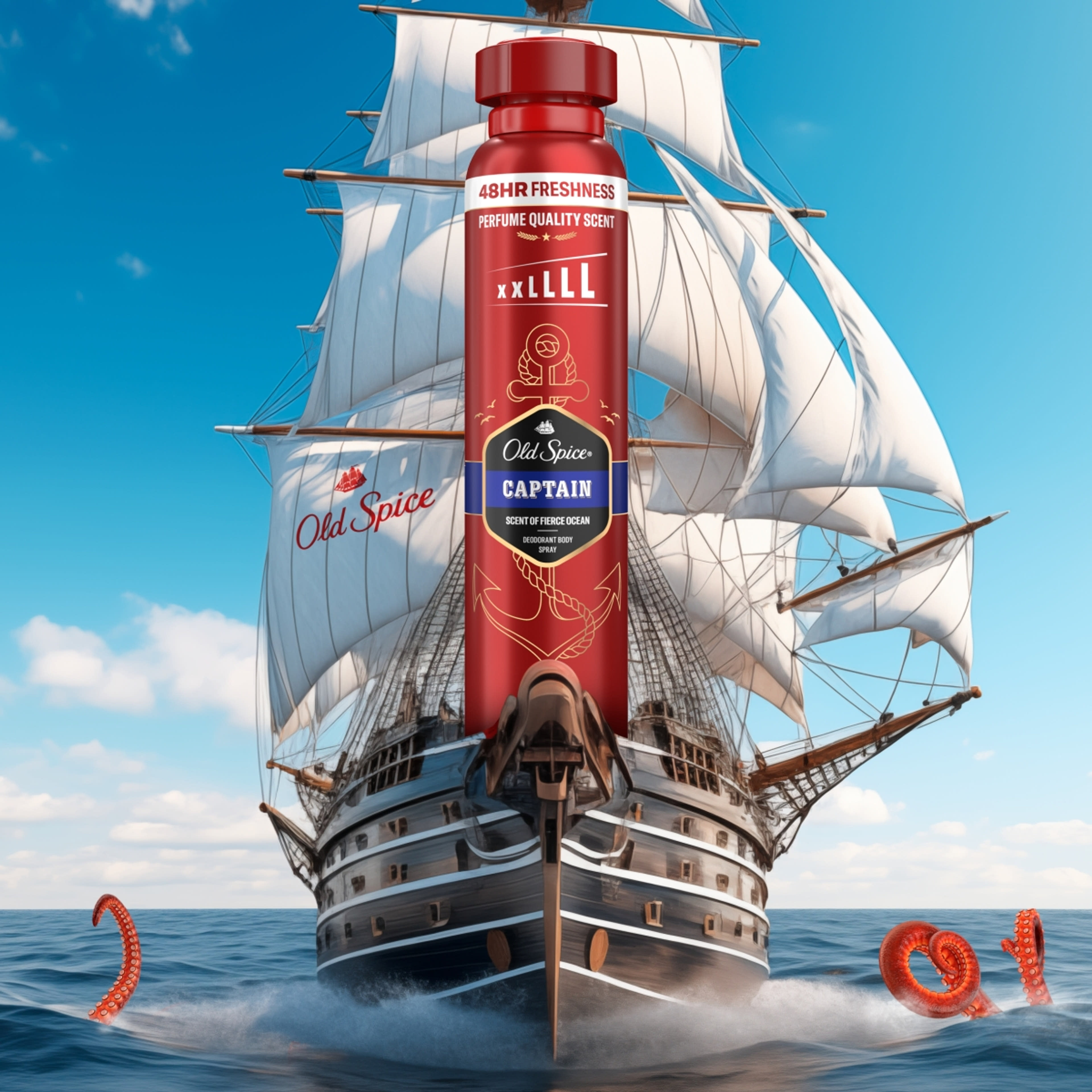 Old Spice Captain Deo Spray - 250 ml-7