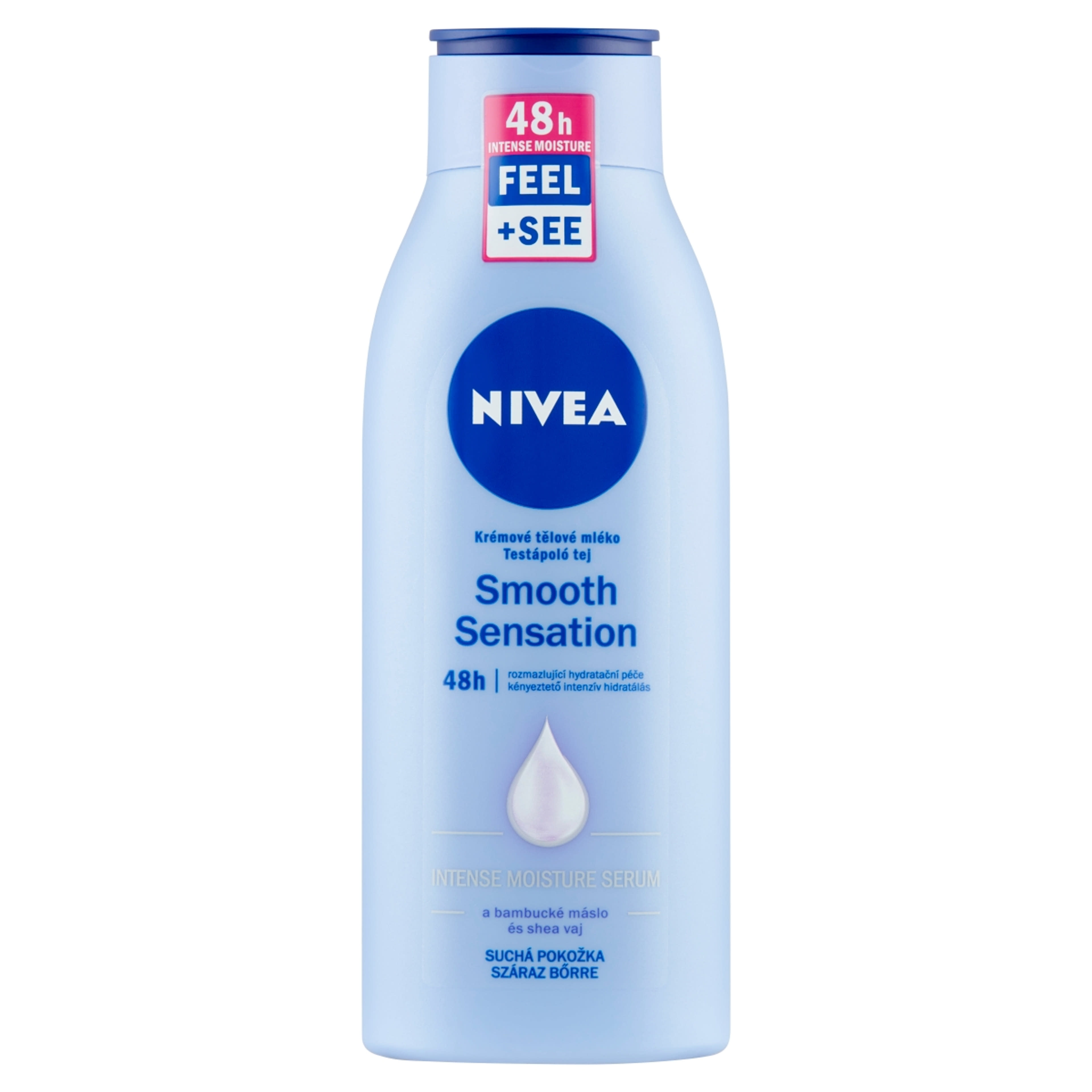 Nivea Smooth Sensation testápoló tej - 400 ml