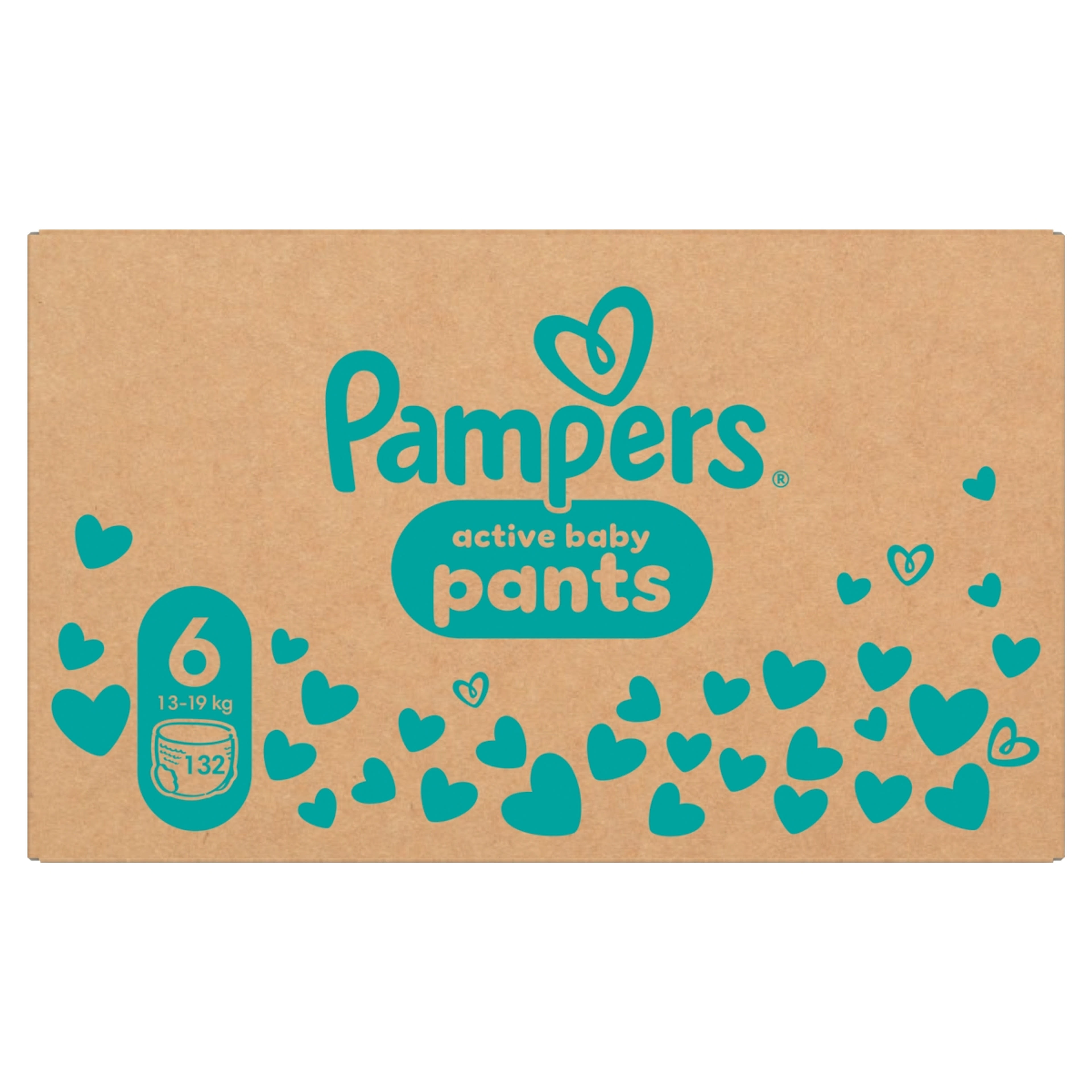 Pampers Pants bugyipelenka monthly pack 6-os 13-19 kg - 132 db