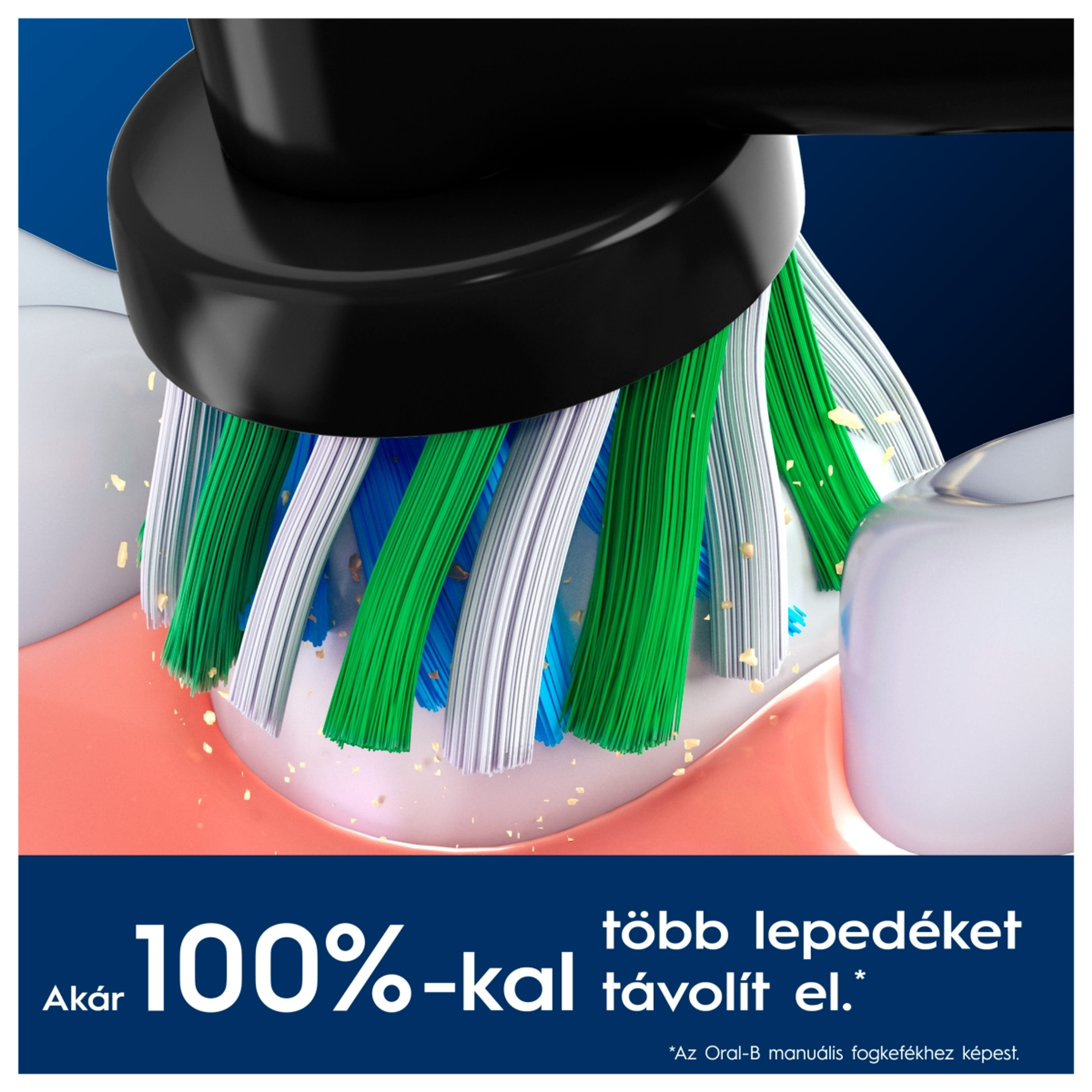 Oral-B Pro Cross Action fogkefefej /fekete - 4 db-5