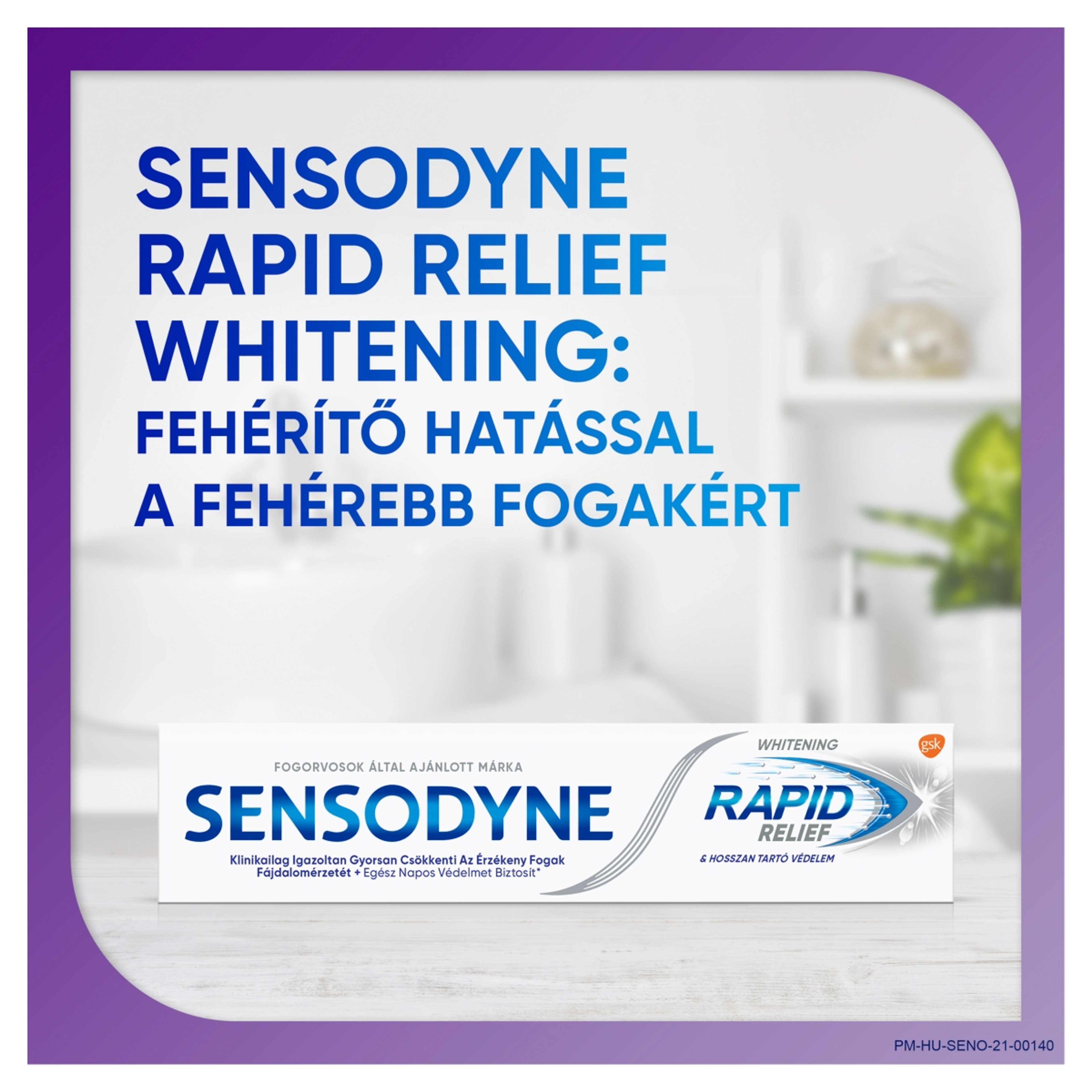 Sensodyne Rapid Whitening fogkrém - 75 ml-4