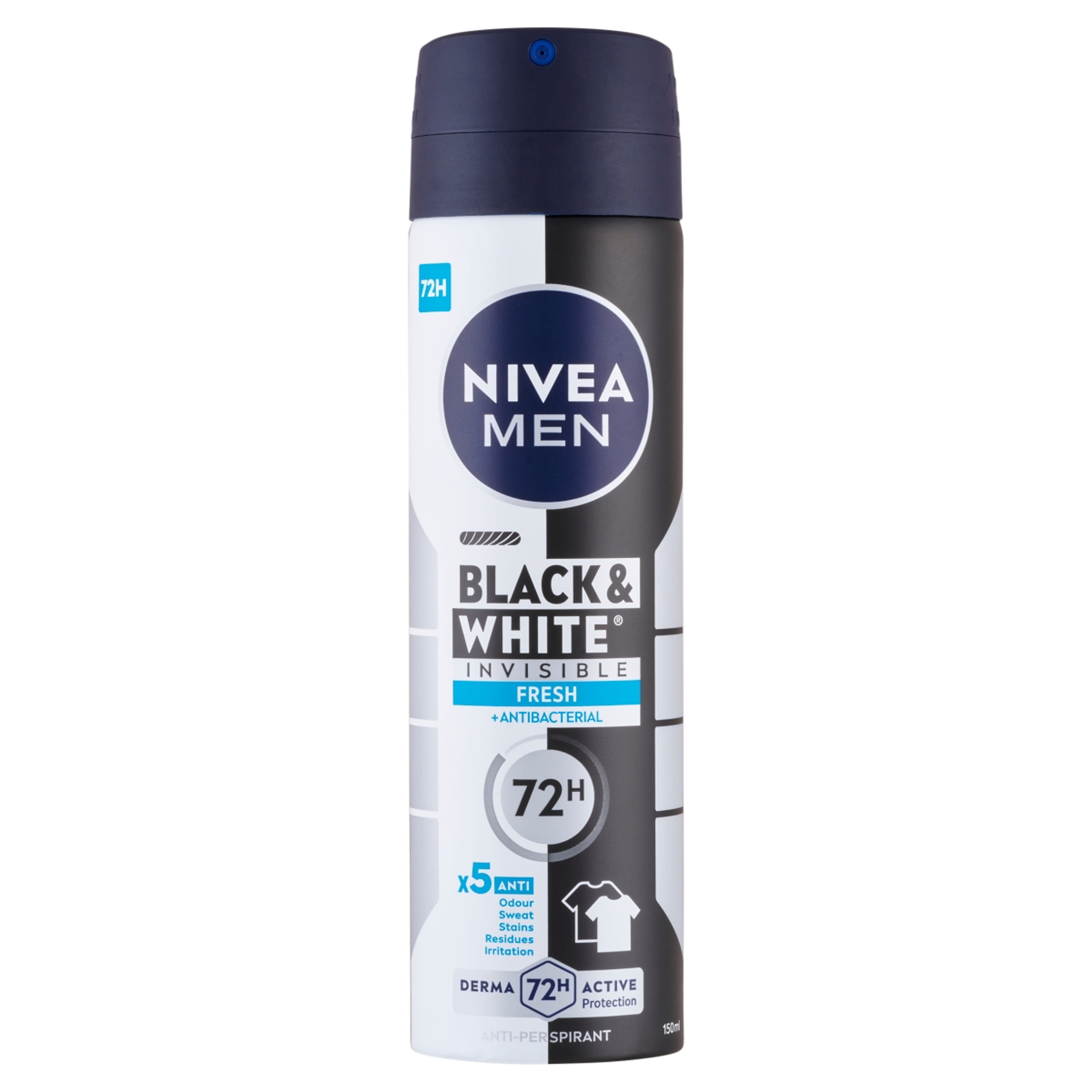 NIVEA MEN Deo spray Black & White Invisible Fresh - 150 ml-1