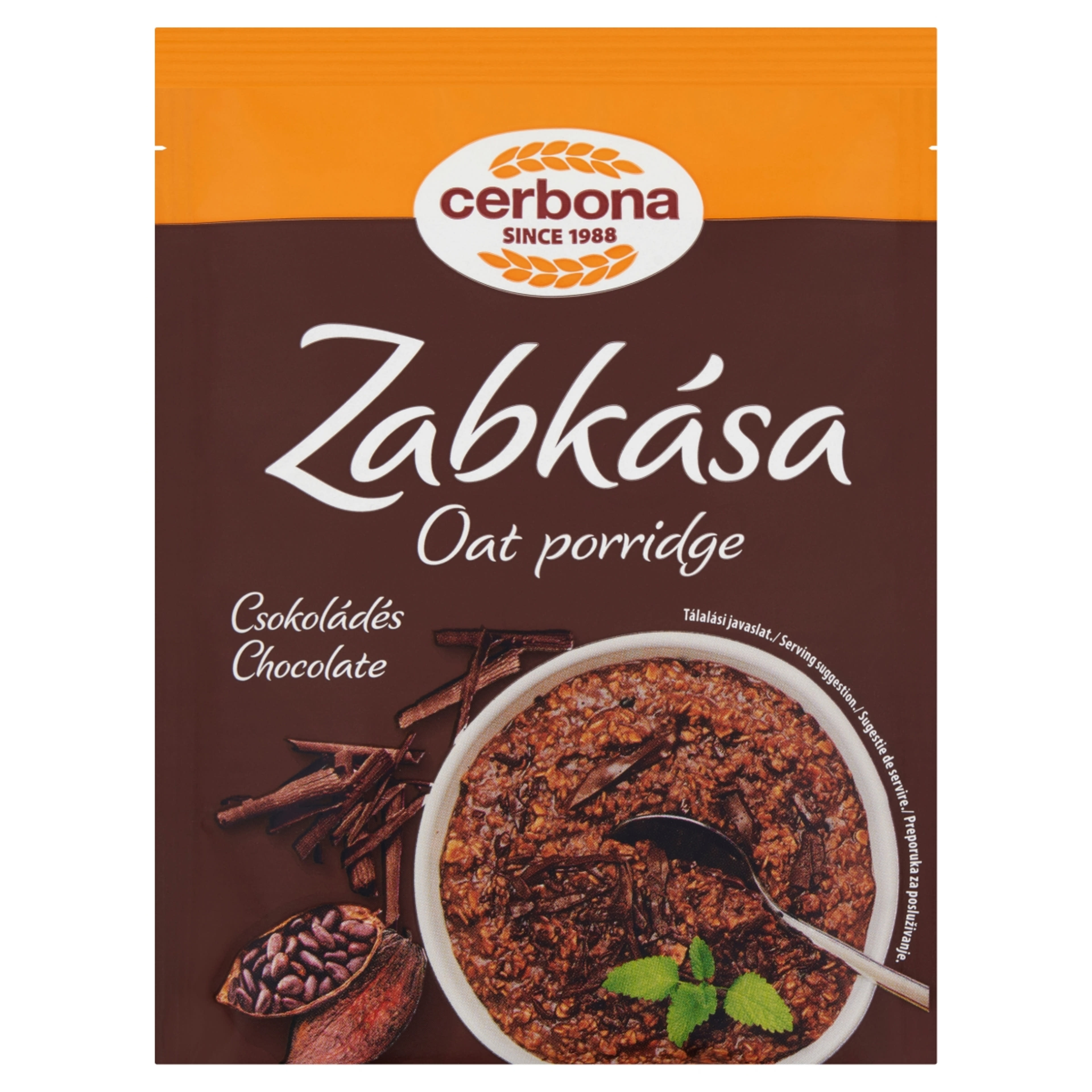 Cerbona csokoládés zabkása - 55 g