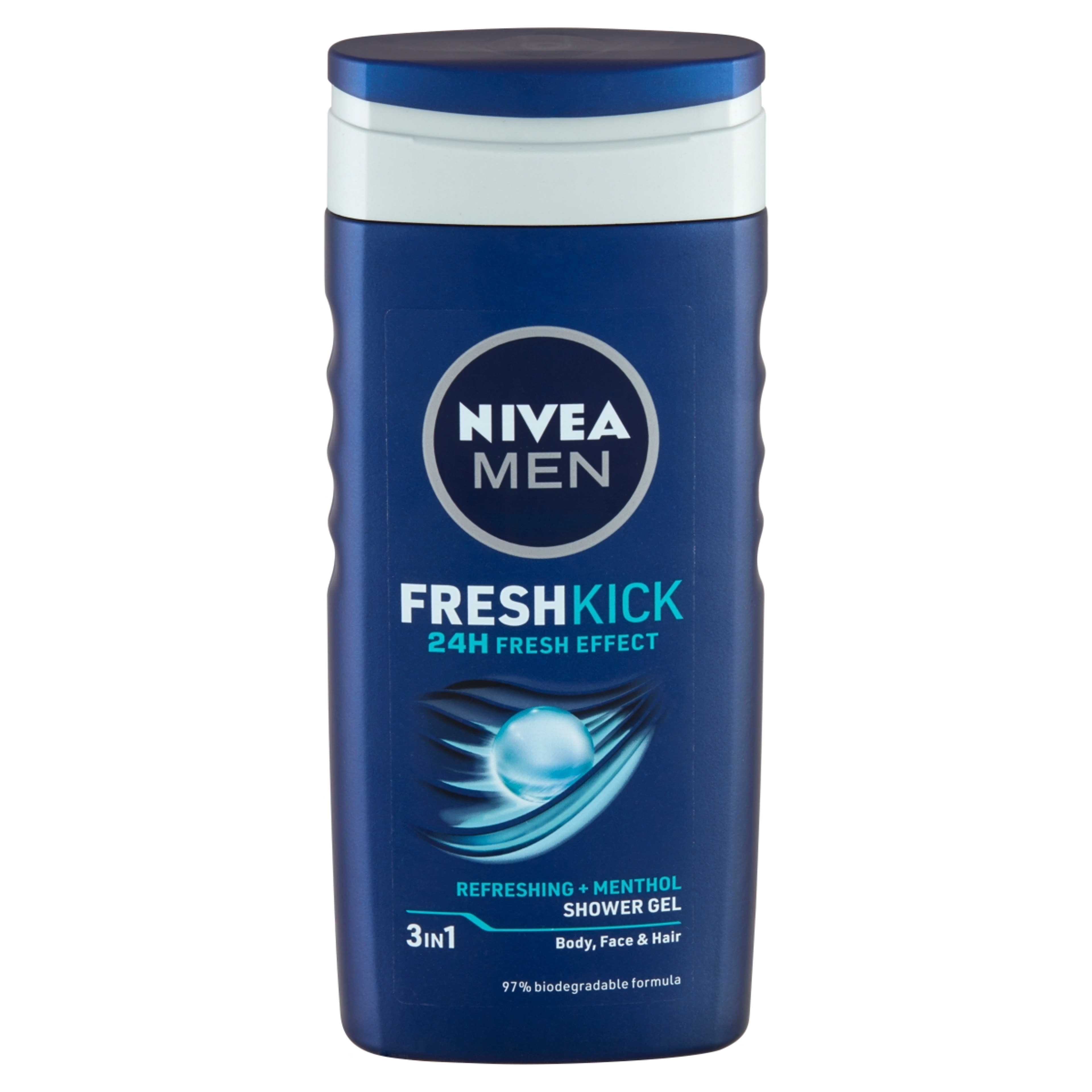 NIVEA MEN Fresh Kick Tusfürdő - 250 ml-2