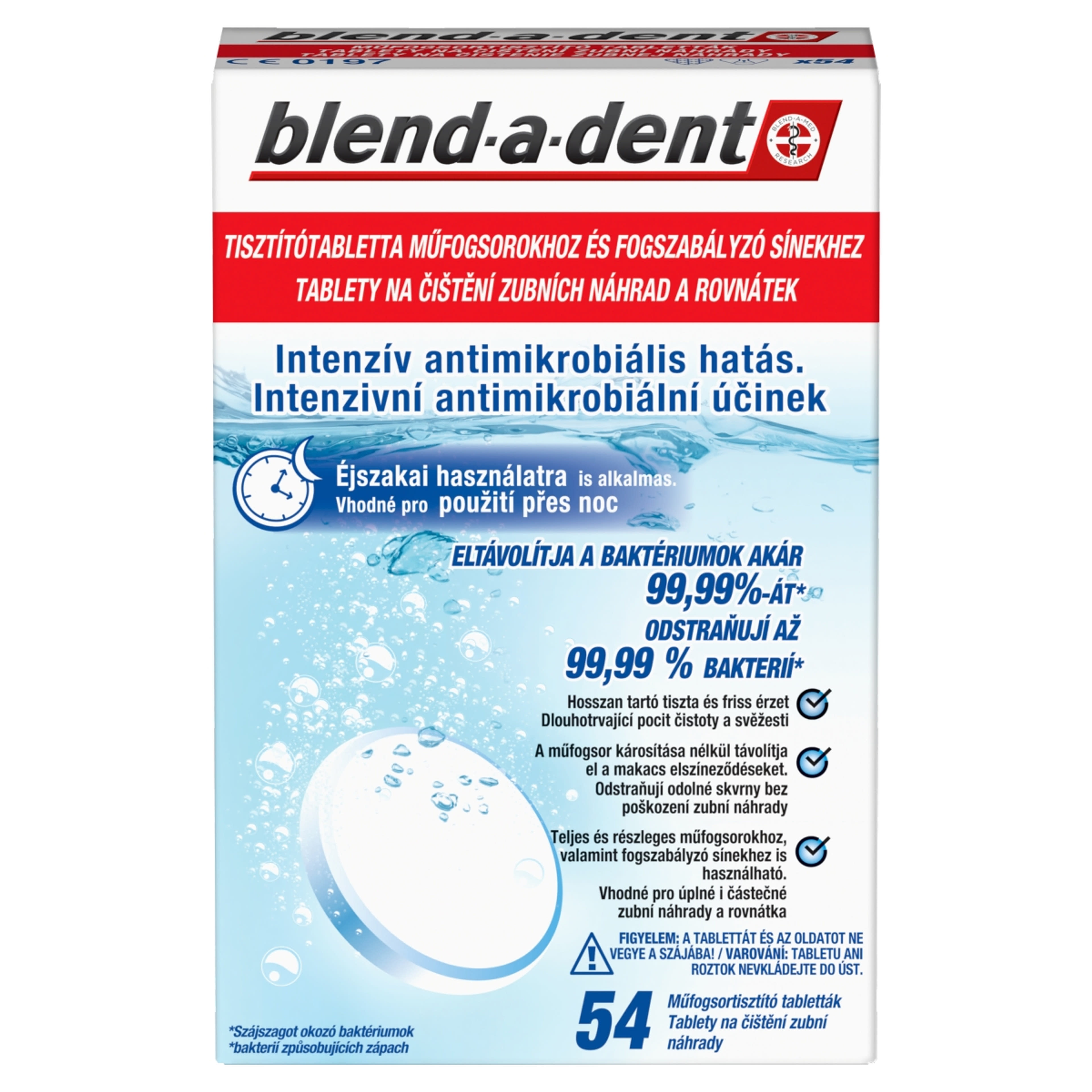 Blend-A-Dent Long Lasting Fresshness műfogsortisztító - 54 db-2
