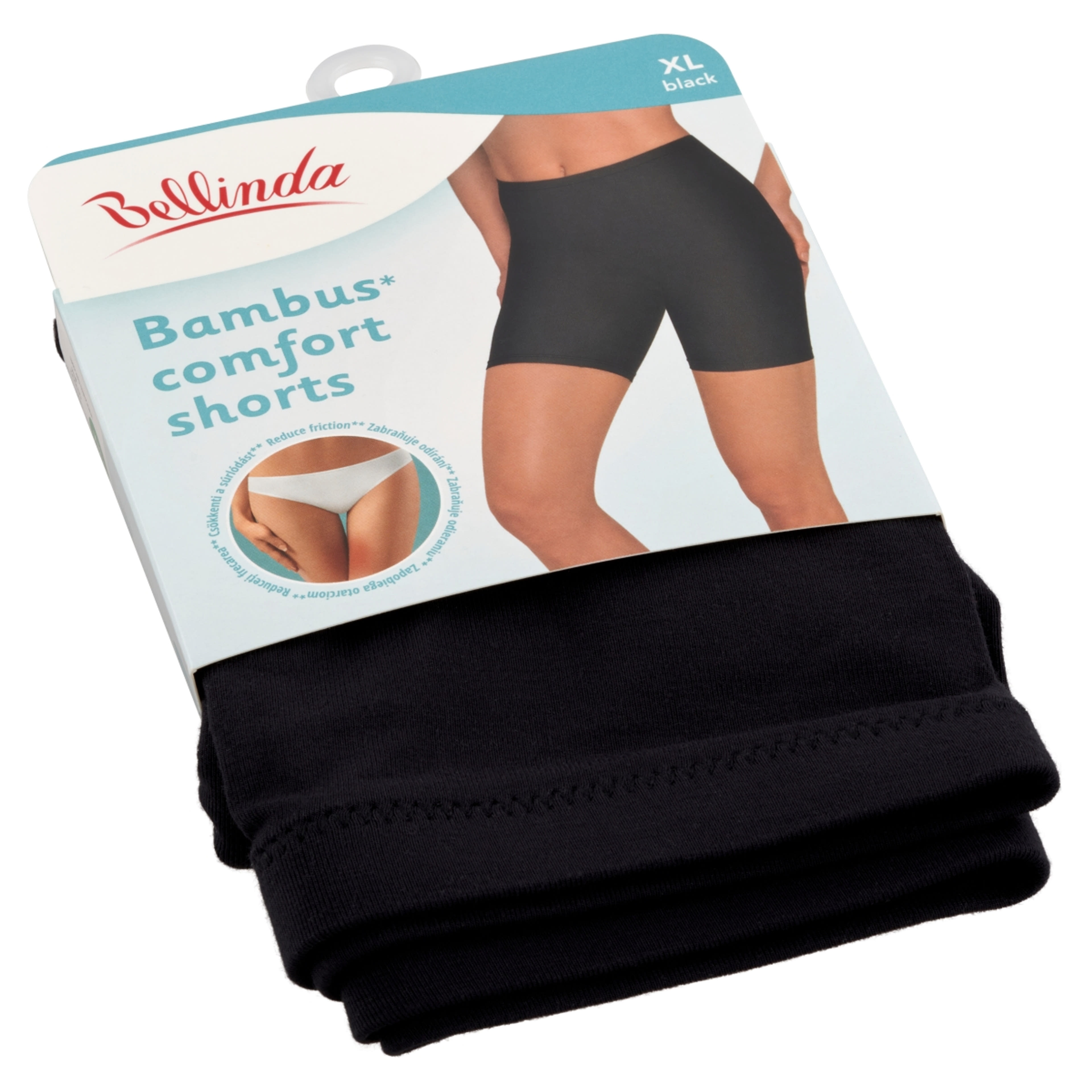 Bellinda Bambus Comfort short fekete XL-es méret - 1 sb-2