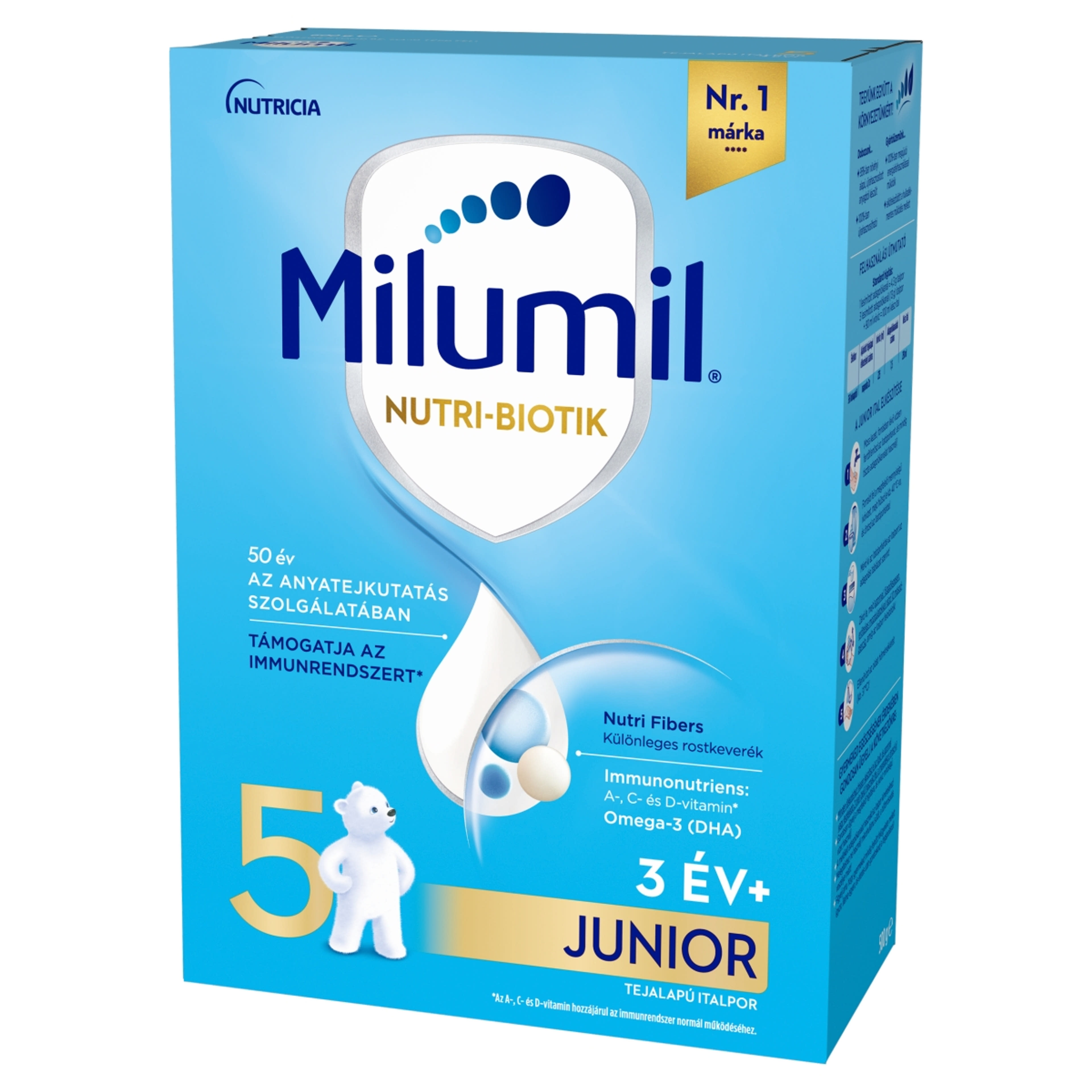 Milumil 5 Junior ital 3 éves kortól - 500 g-3