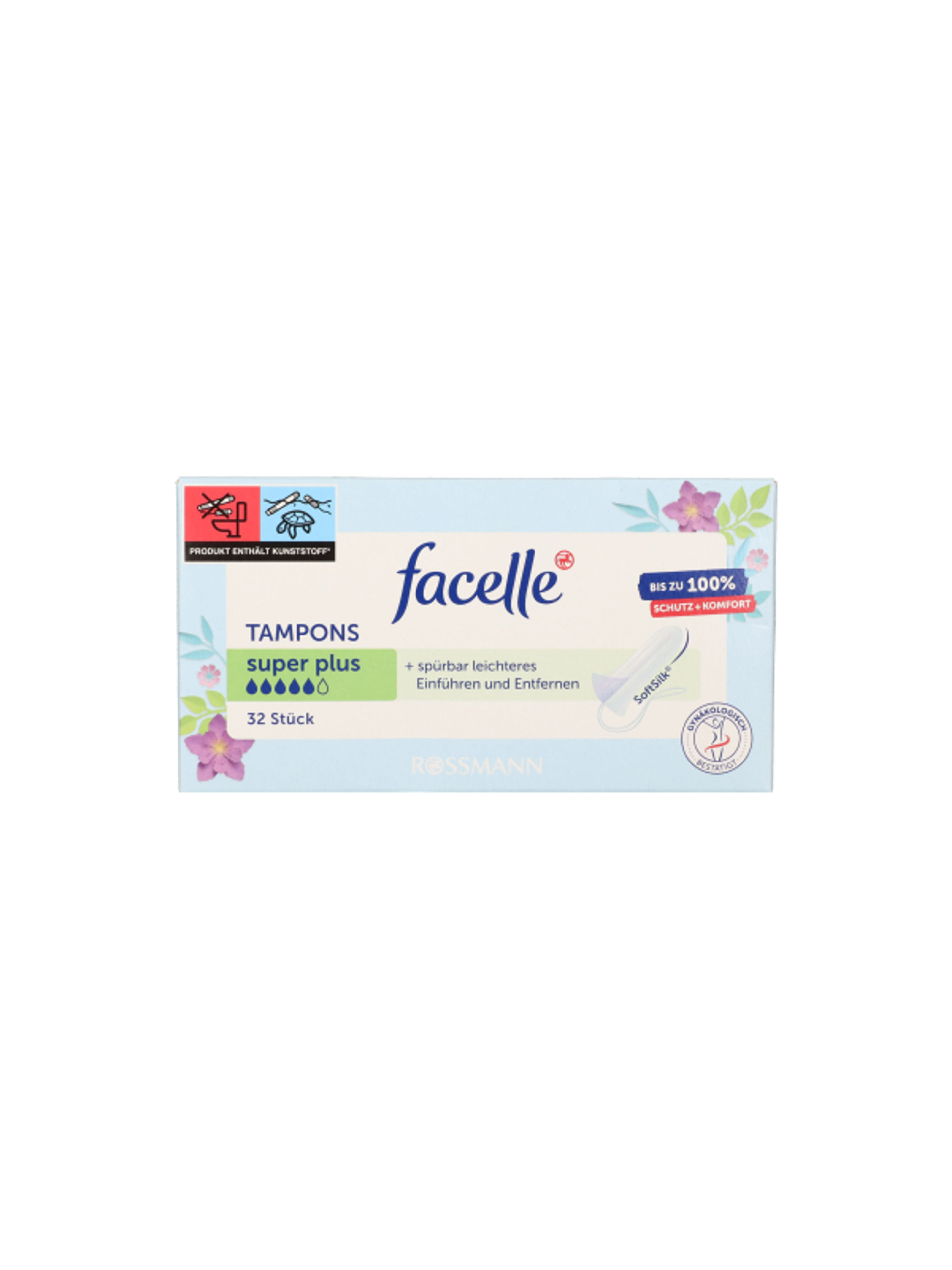 Facelle Super+ tampon - 32 db