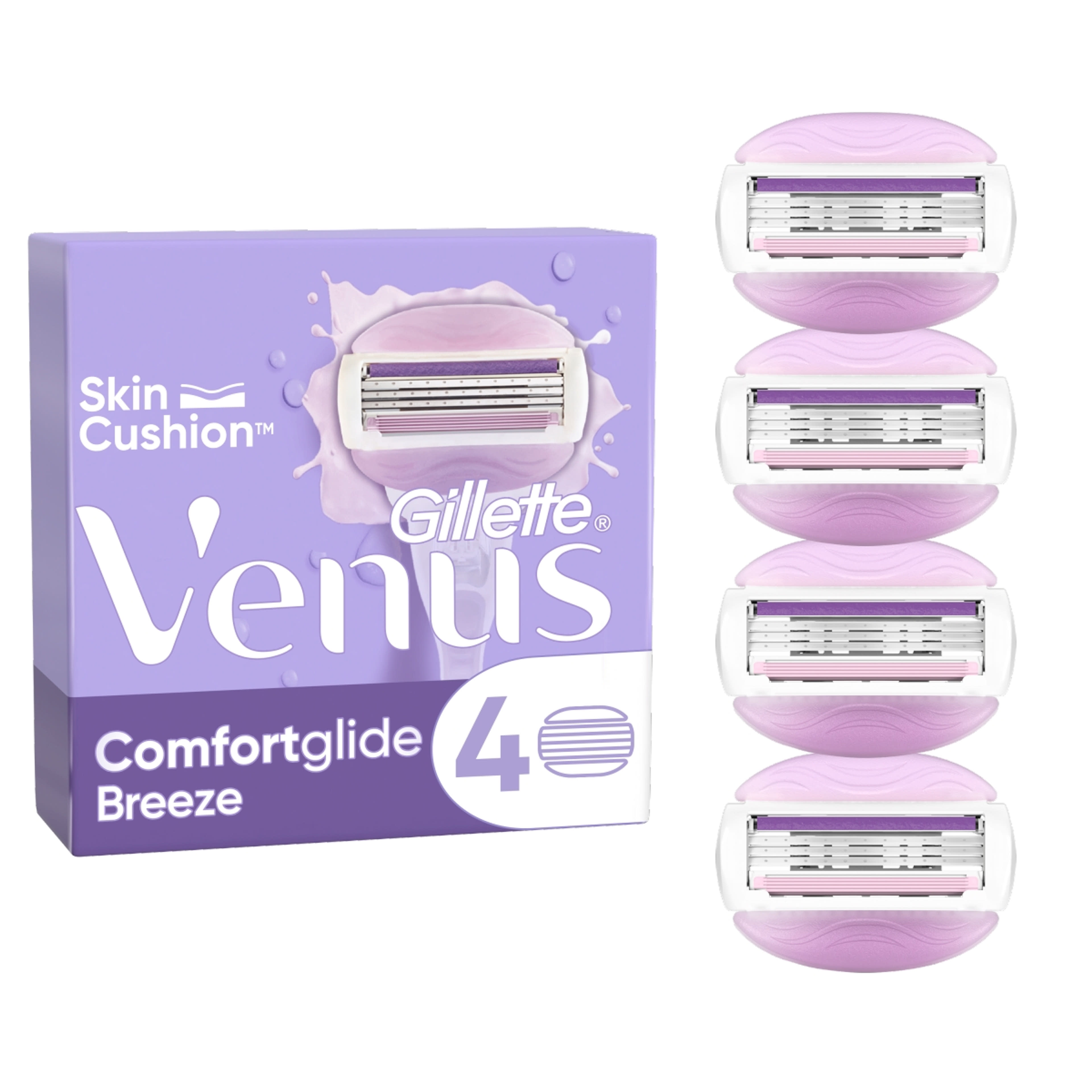 Gillette Venus Breeze 2 az 1-ben borotvapenge - 4 db-7