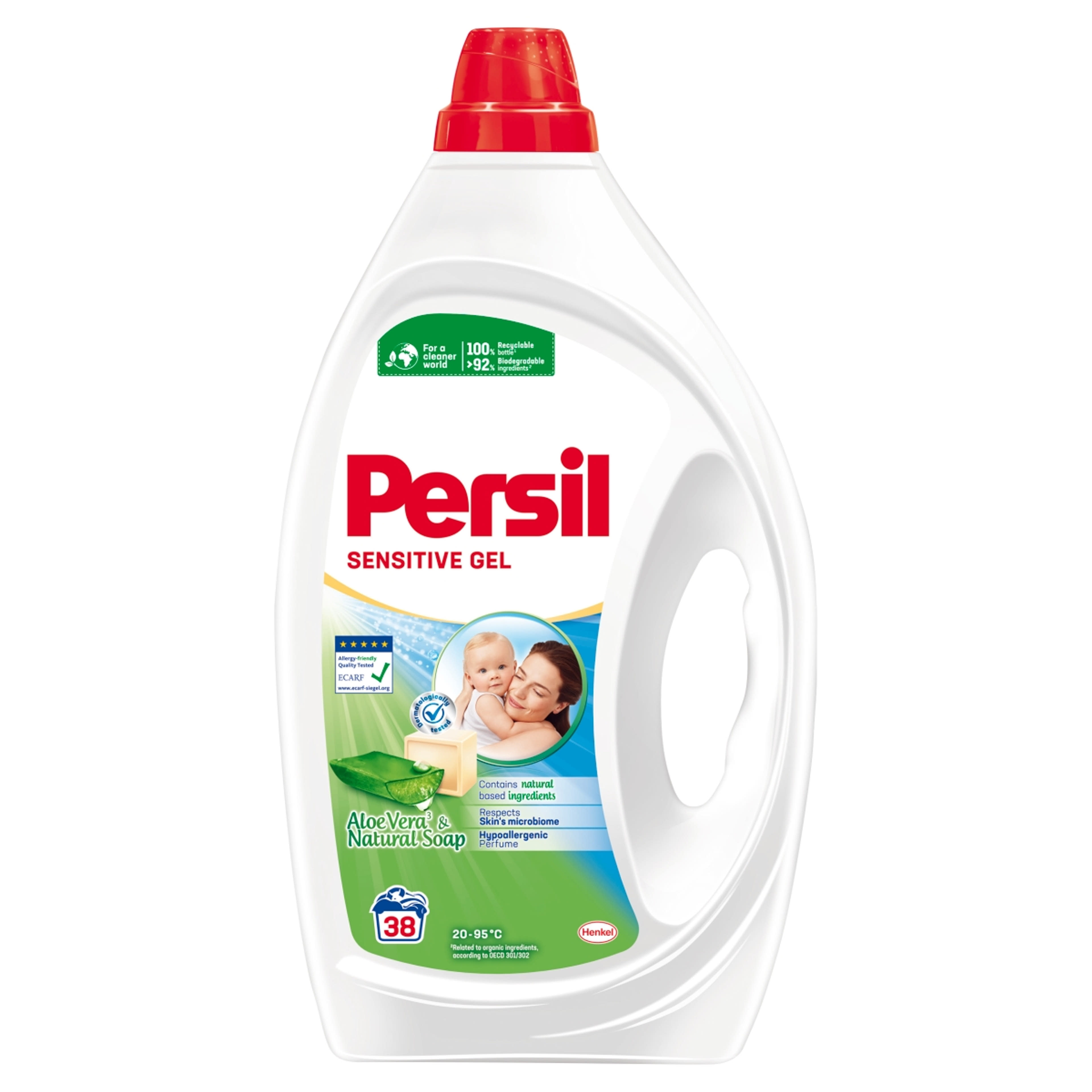 Persil Sensitive Gel folyékony mosószer 38 mosás - 1710 ml-1
