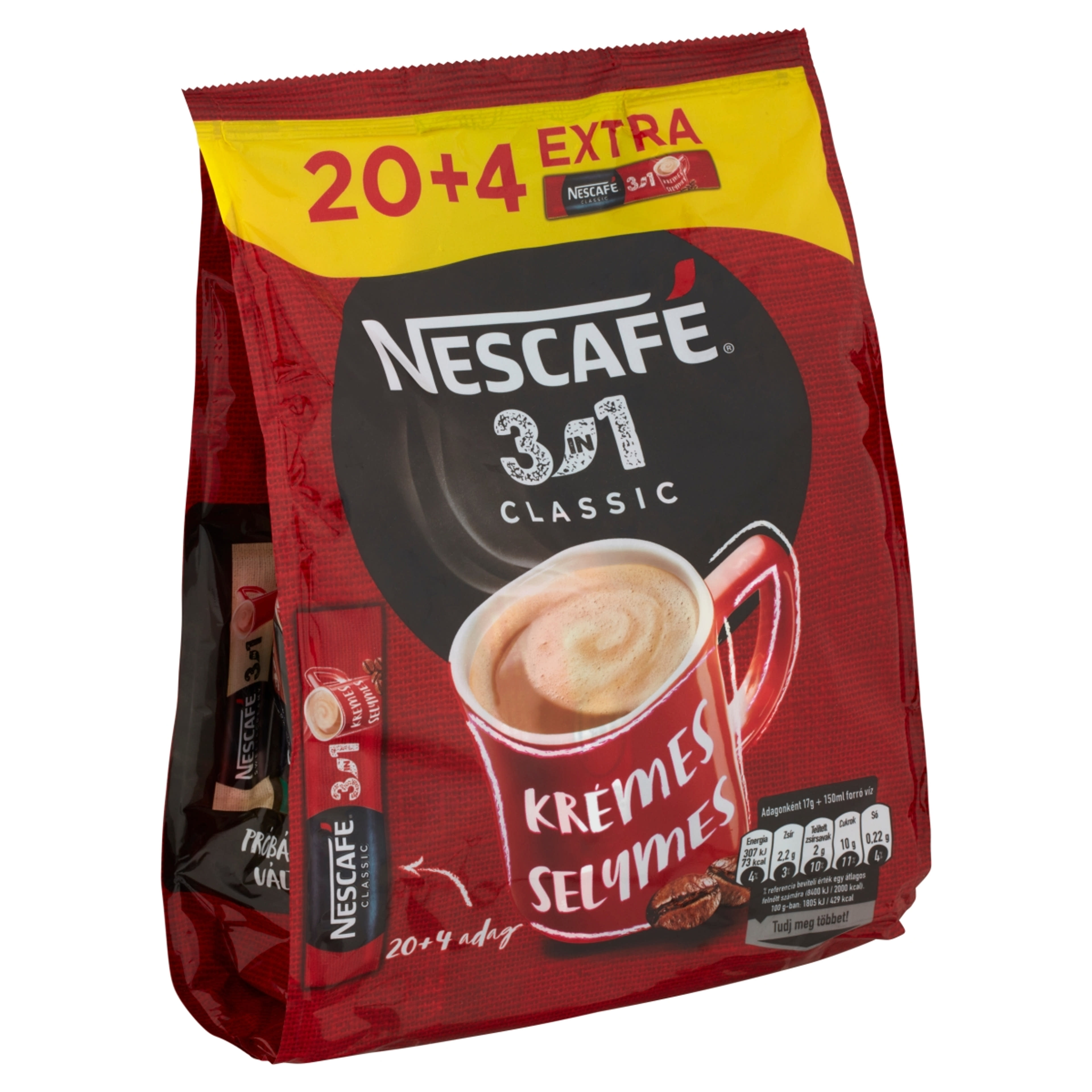 Nescafé 3in1 Classic kávéspecialitás 24 db - 17 g-2