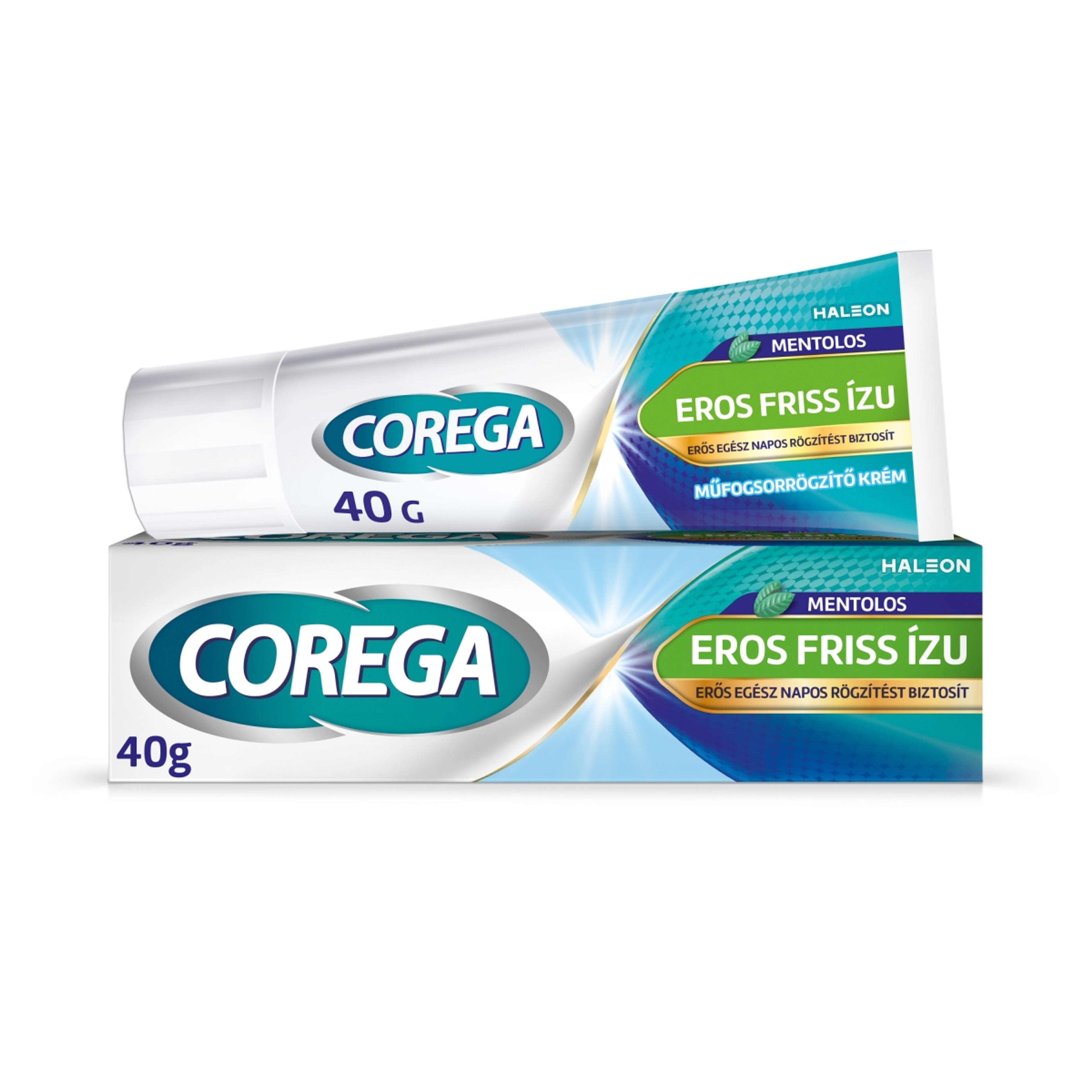 Corega Friss Ízű műfogsorrögzítő krém - 40 g-2