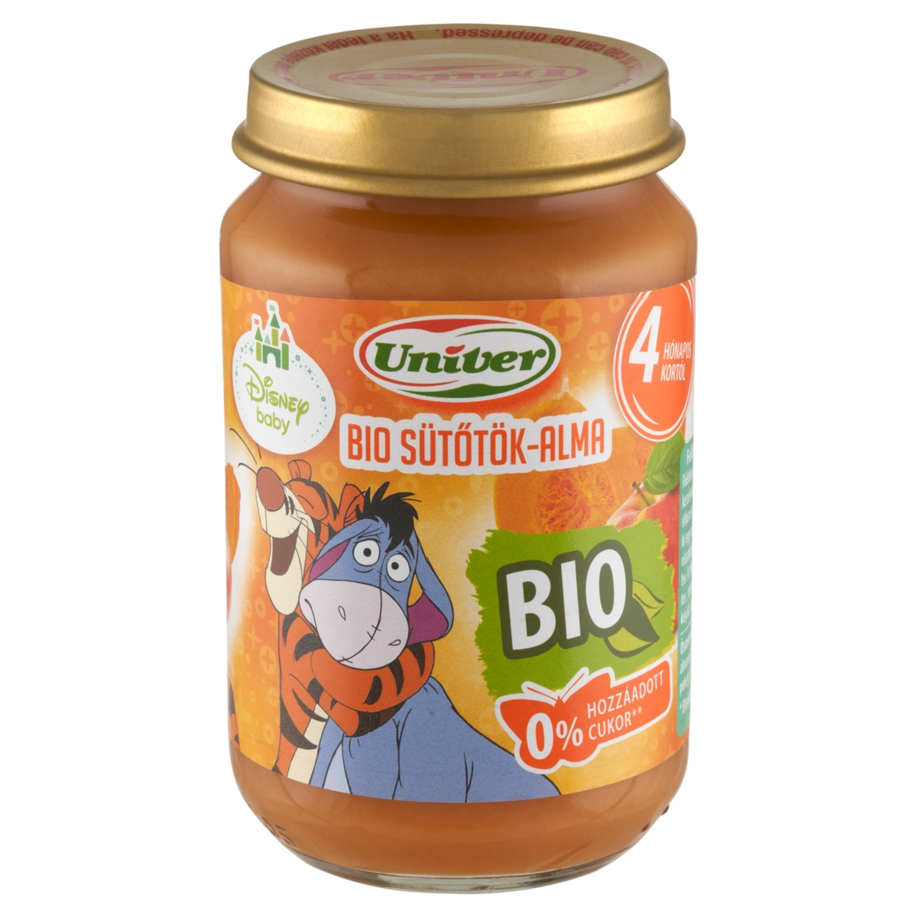 Univer Bébiétel Sütőtök- Alma Ízesítéssel 4 Hónapos Kortól - 163 g-2