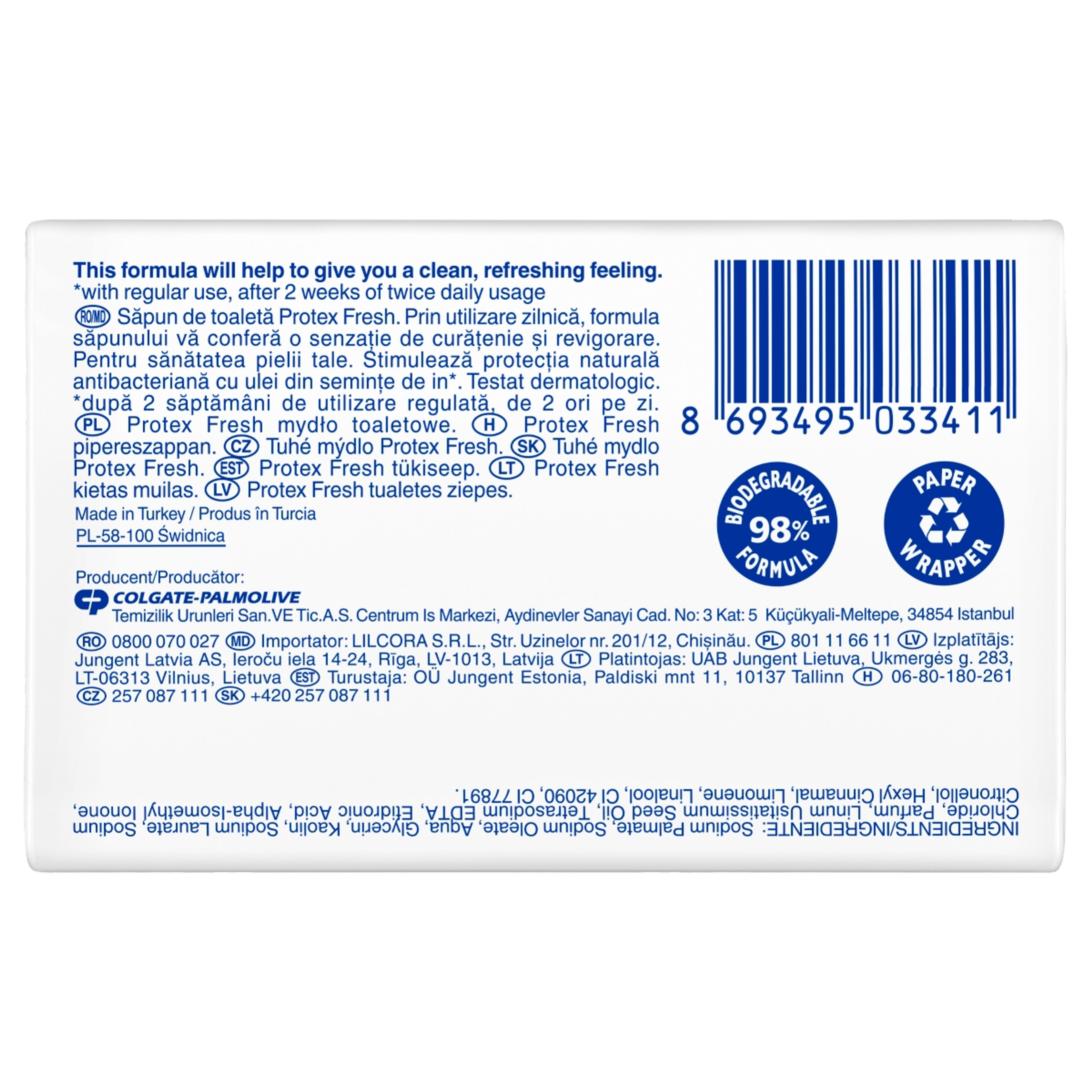 Protex Fresh pipereszappan - 90 g-3