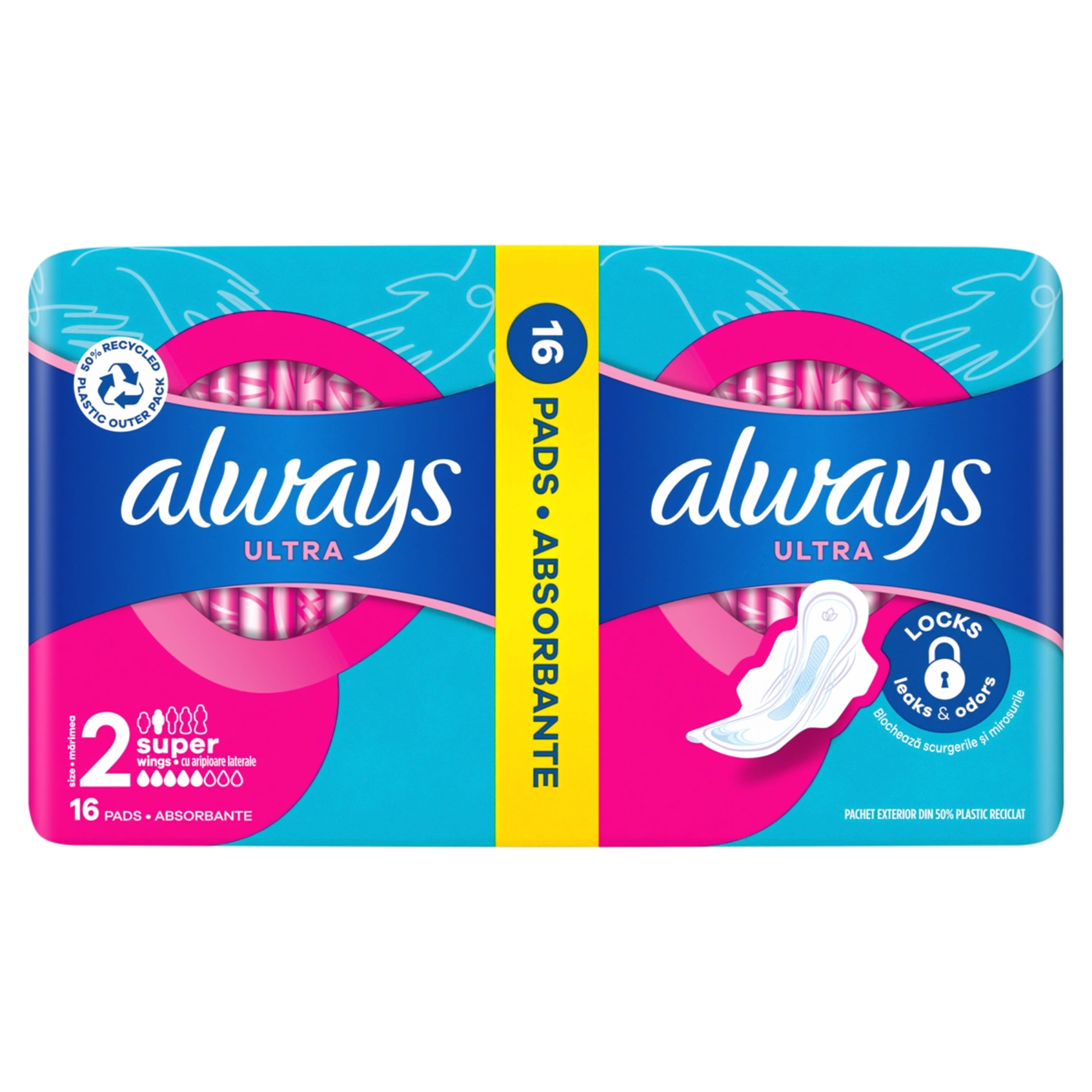 Always Ultra Super Plus intim betét - 16 db-3