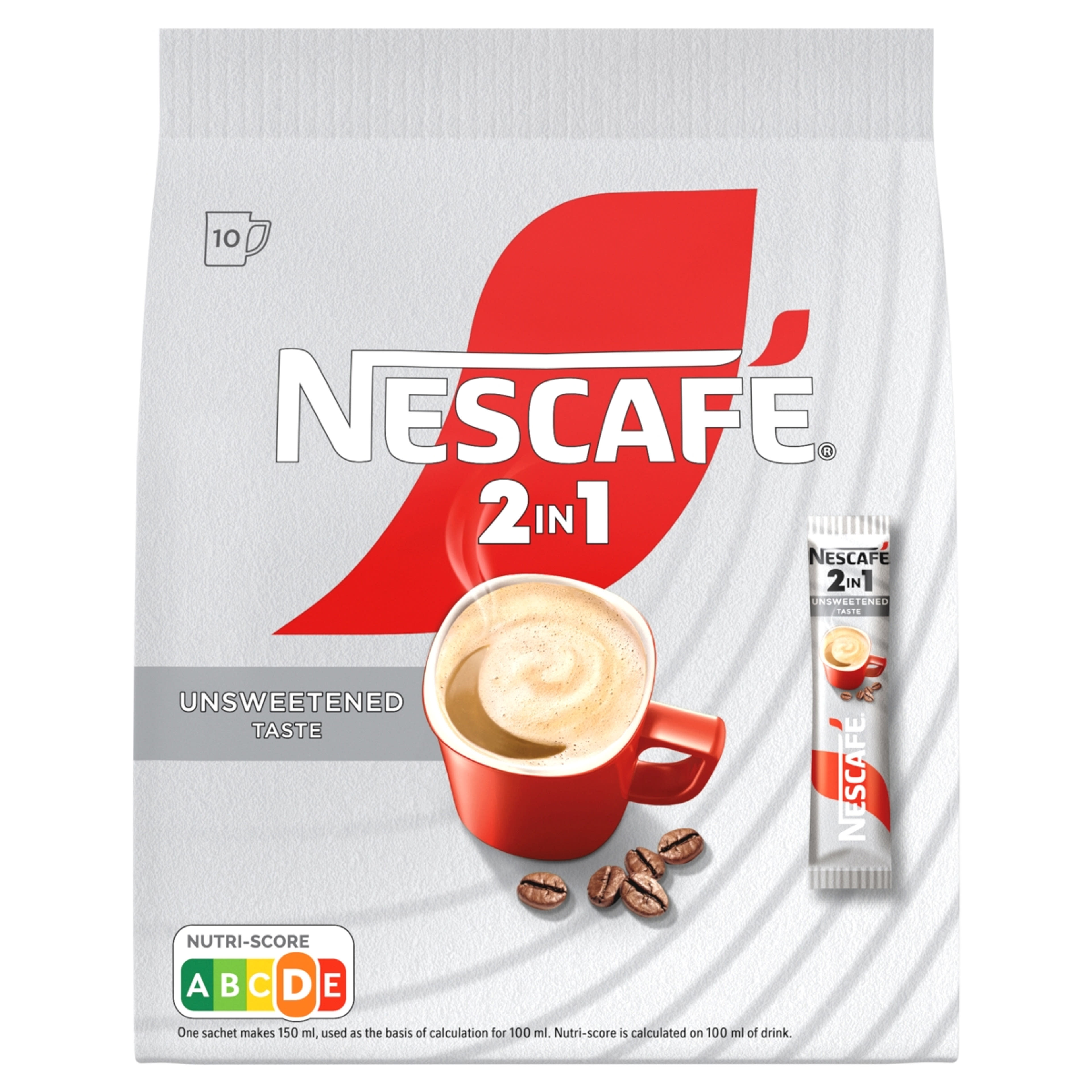 Nescafe 2in1 kávéspecialitás 10 x 8 g - 80 g