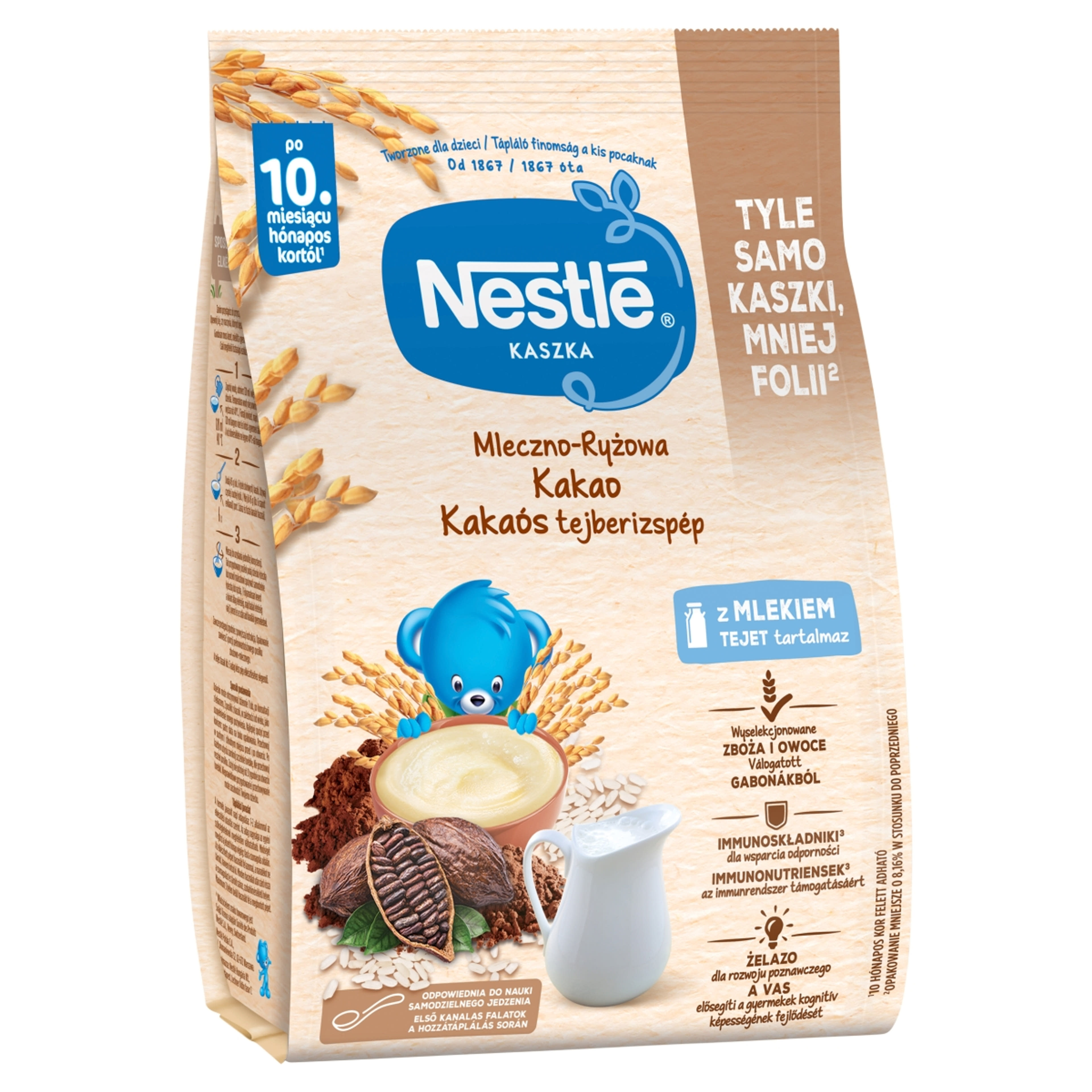 Nestlé kakaós tejberizspép 10 hónapos kortól - 230 g-2