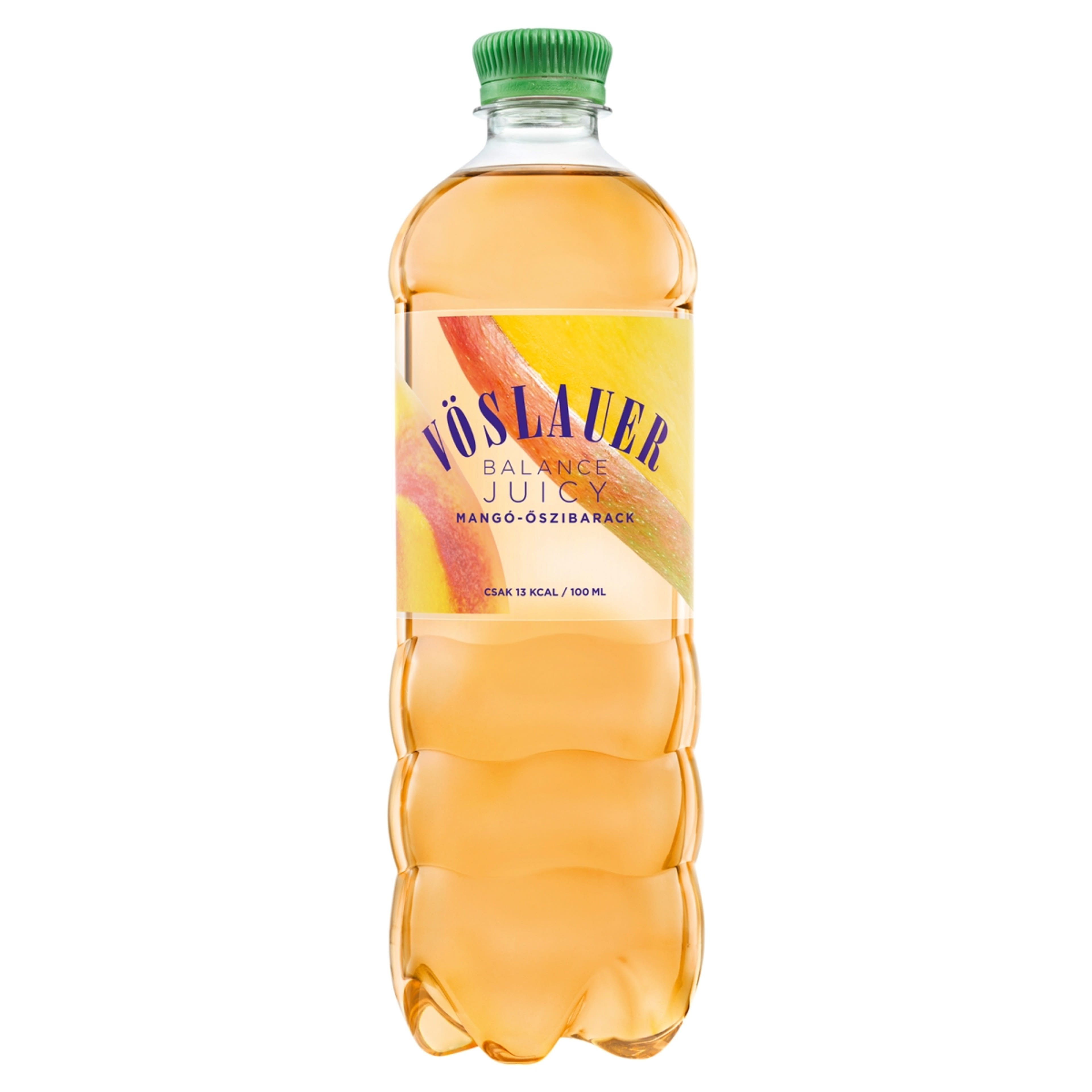 Vöslauer Balance Juicy ízesített ásványvíz mangó-őszibarack - 750 ml