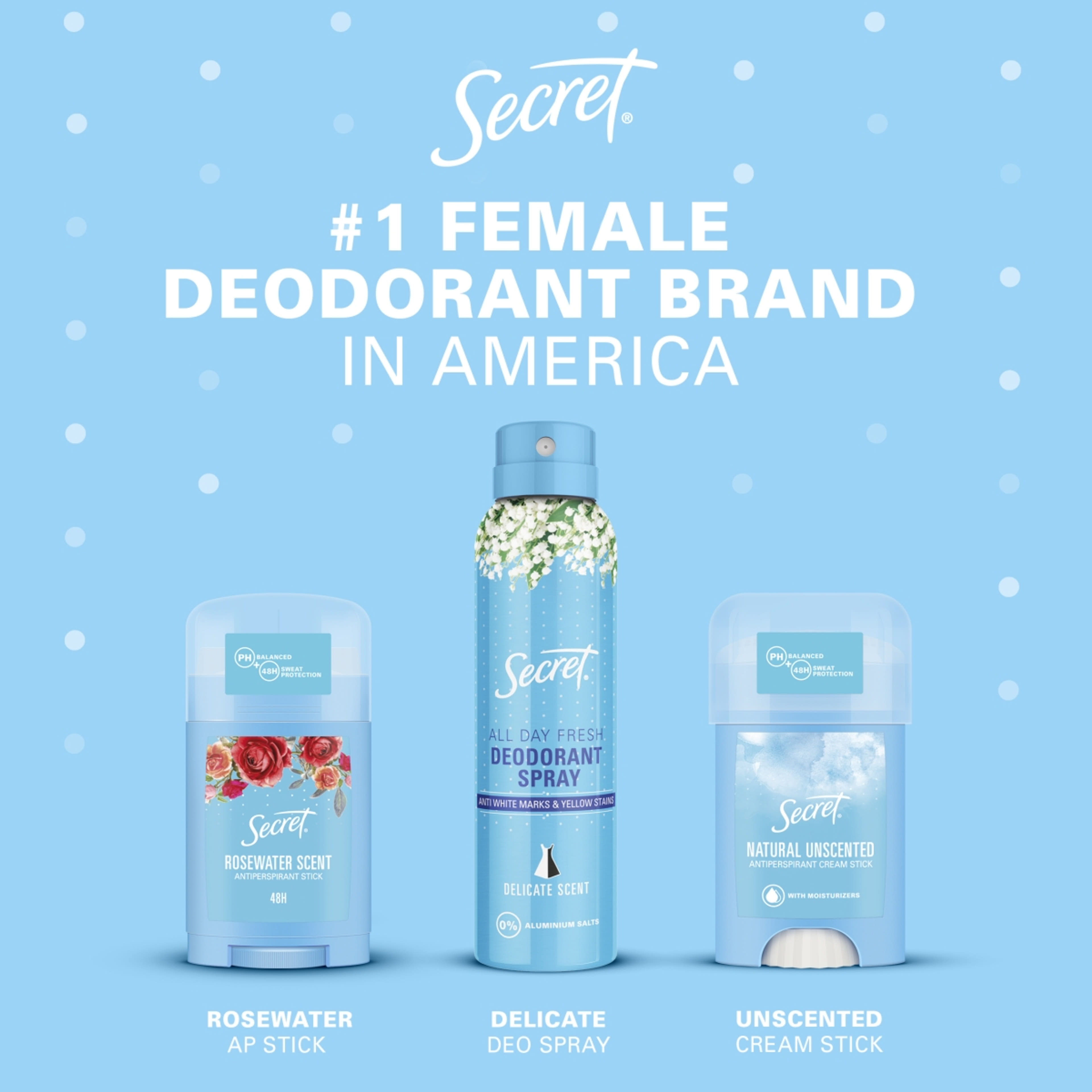 Secret Key Platinum Power Delicate női izzadásgátló krémdezodor - 40 ml-8