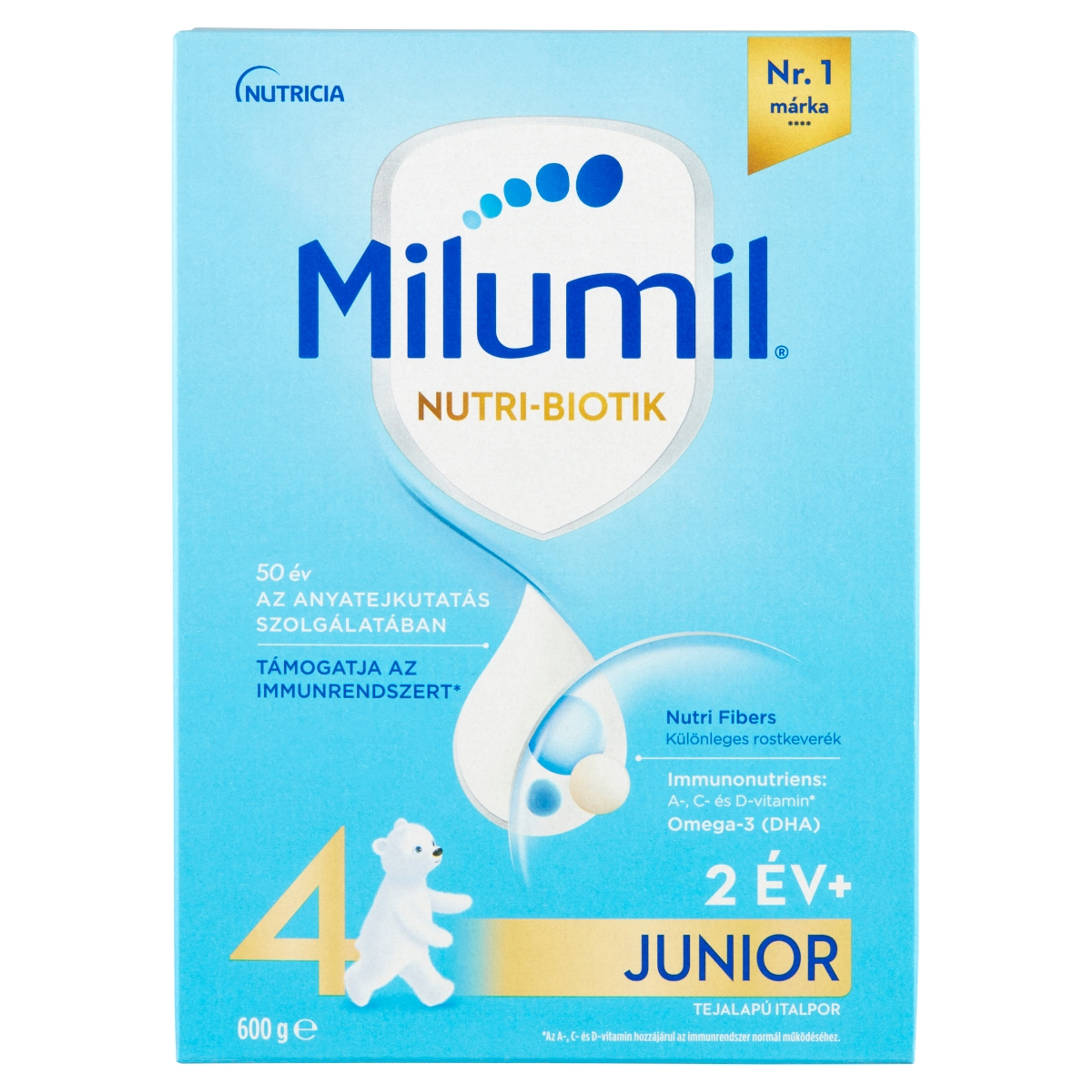Milumil 4 Junior ital 2 éves kortól - 600 g