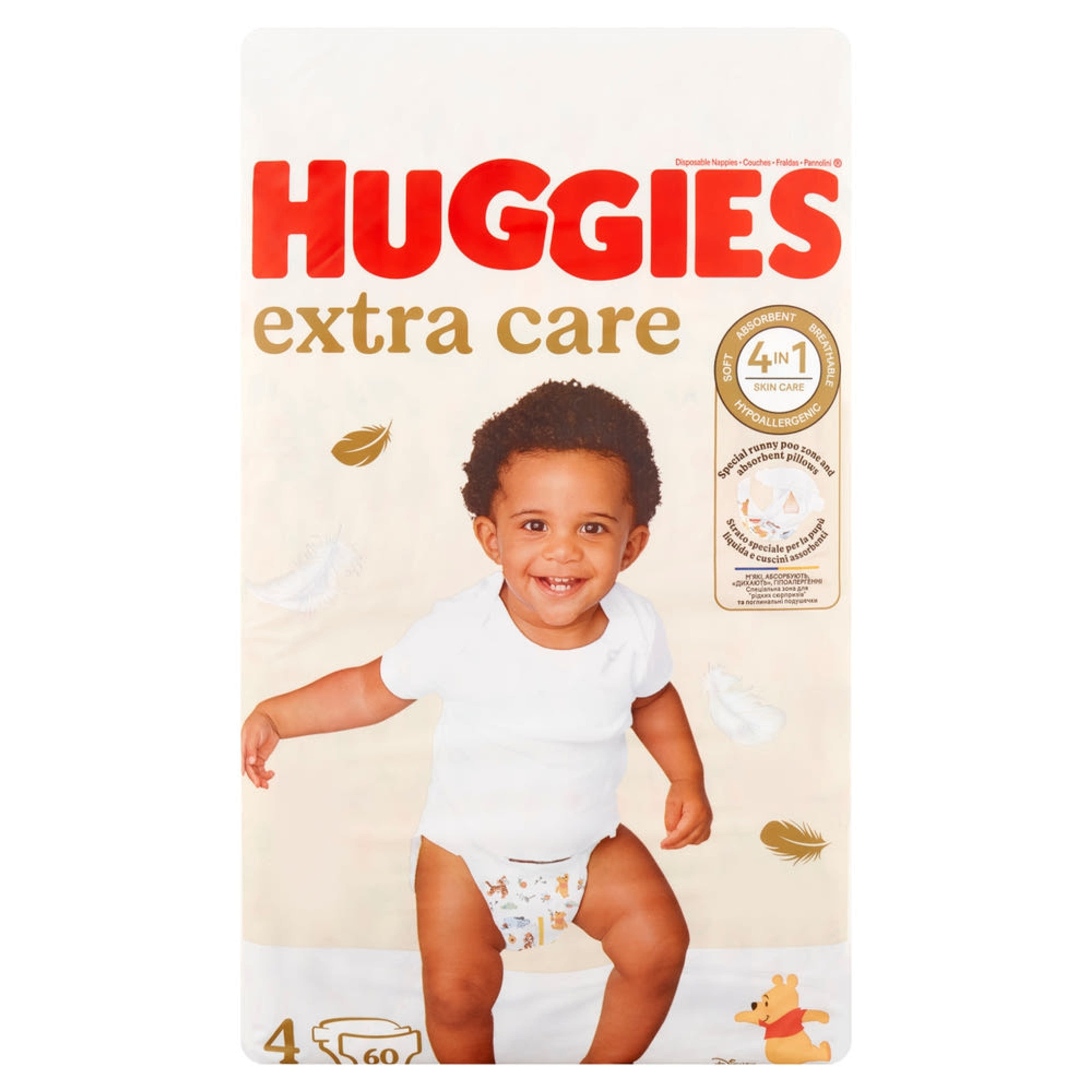 Huggies Extra Care 4 nadrágpelenka 8-16 kg - 60 db