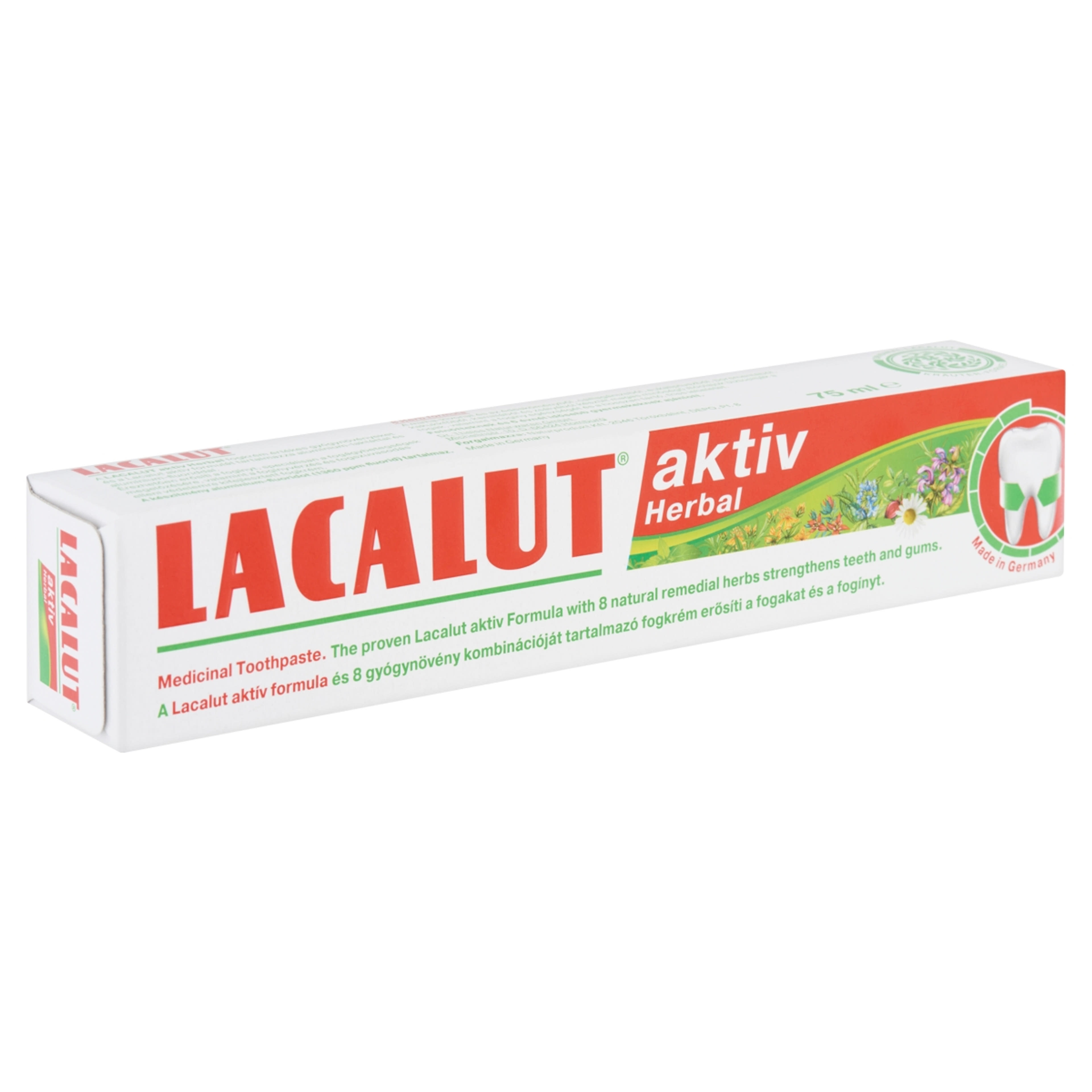 Lacalut Aktív Herbal fogkrém - 75 ml-4