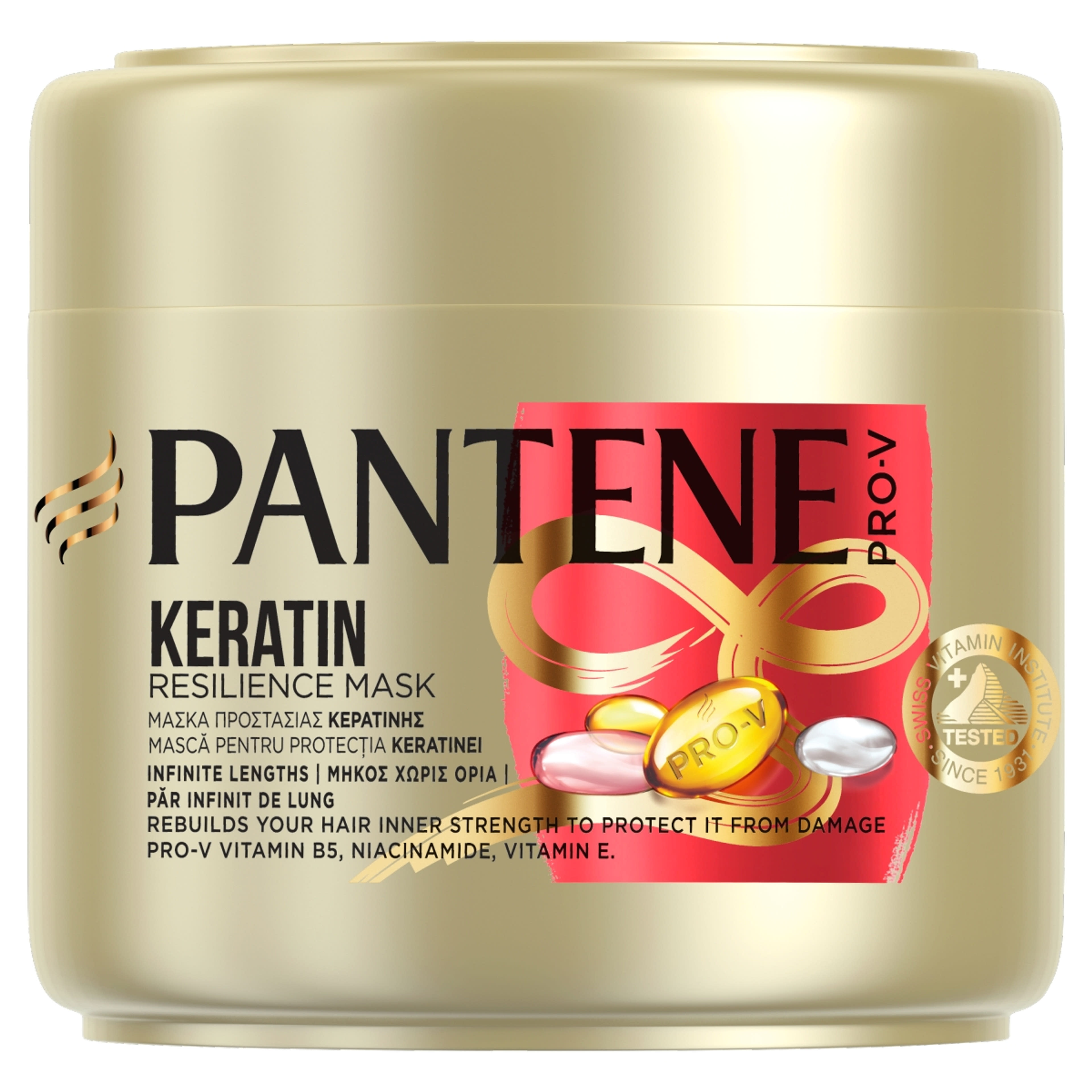 Pantene Pro-V Keratin Infinitely Long hajmaszk - 300 ml-1