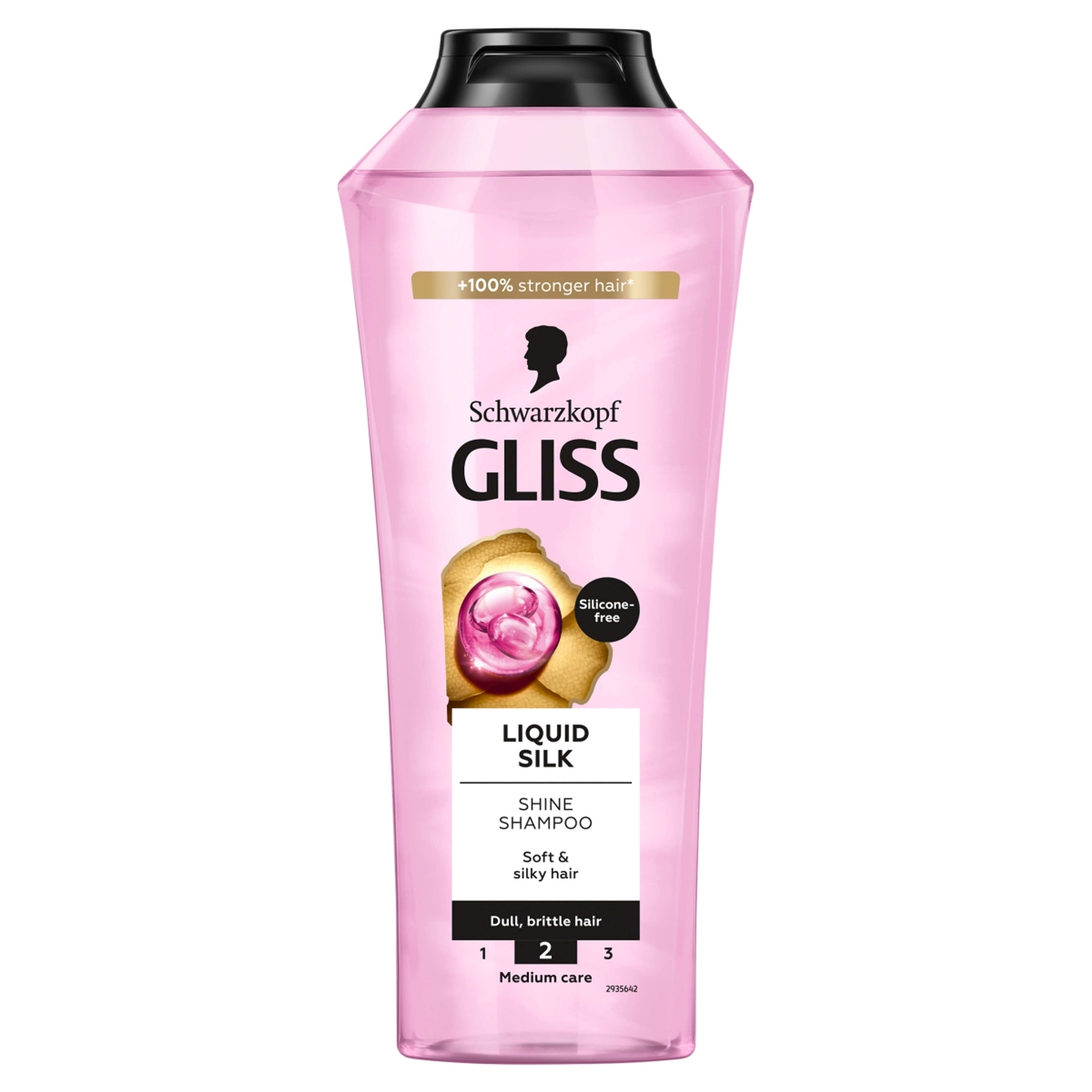 Gliss Liquid Slik sampon selymes&fényes - 400 ml