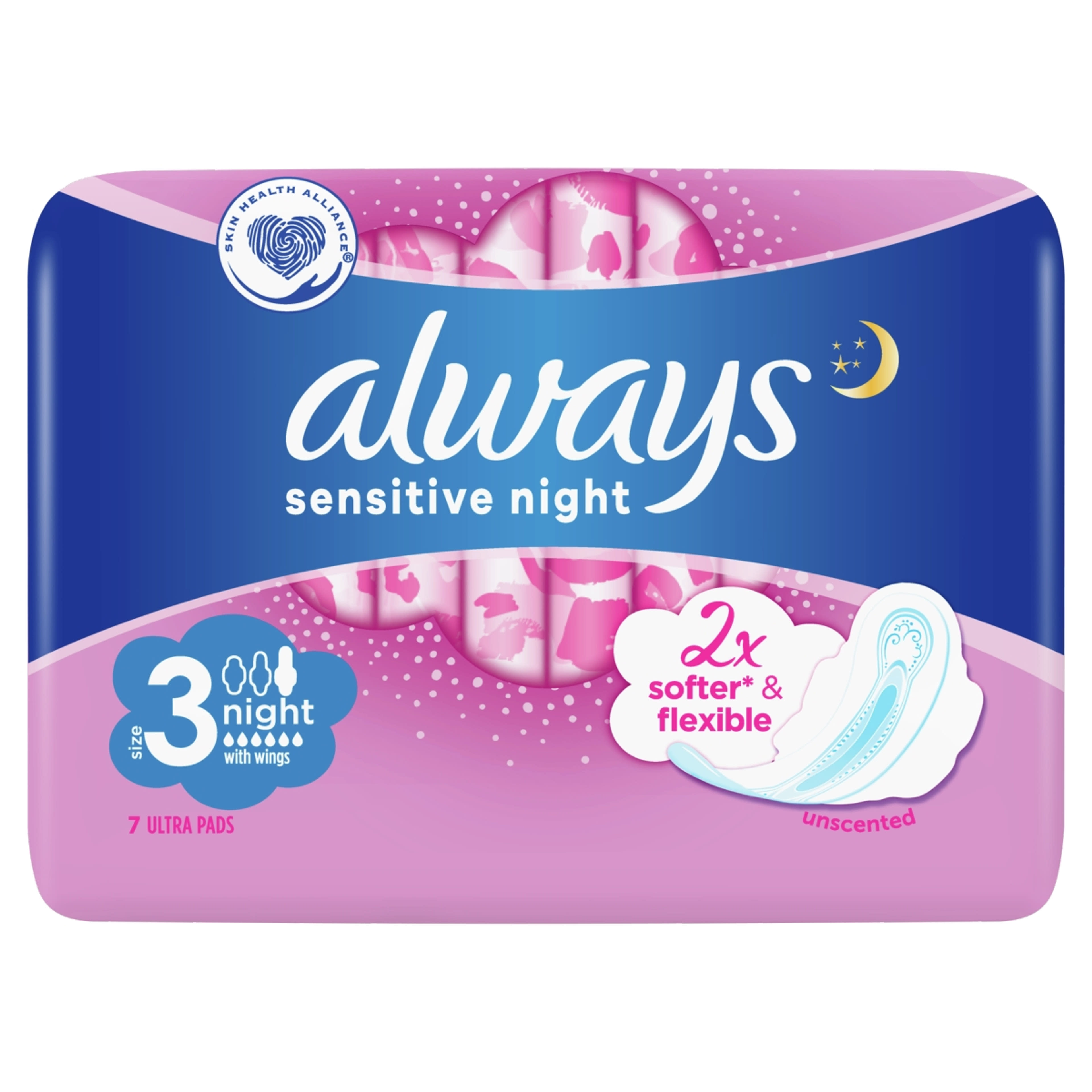 Always Ultra Sensitive Night szárnyasbetét - 7 db