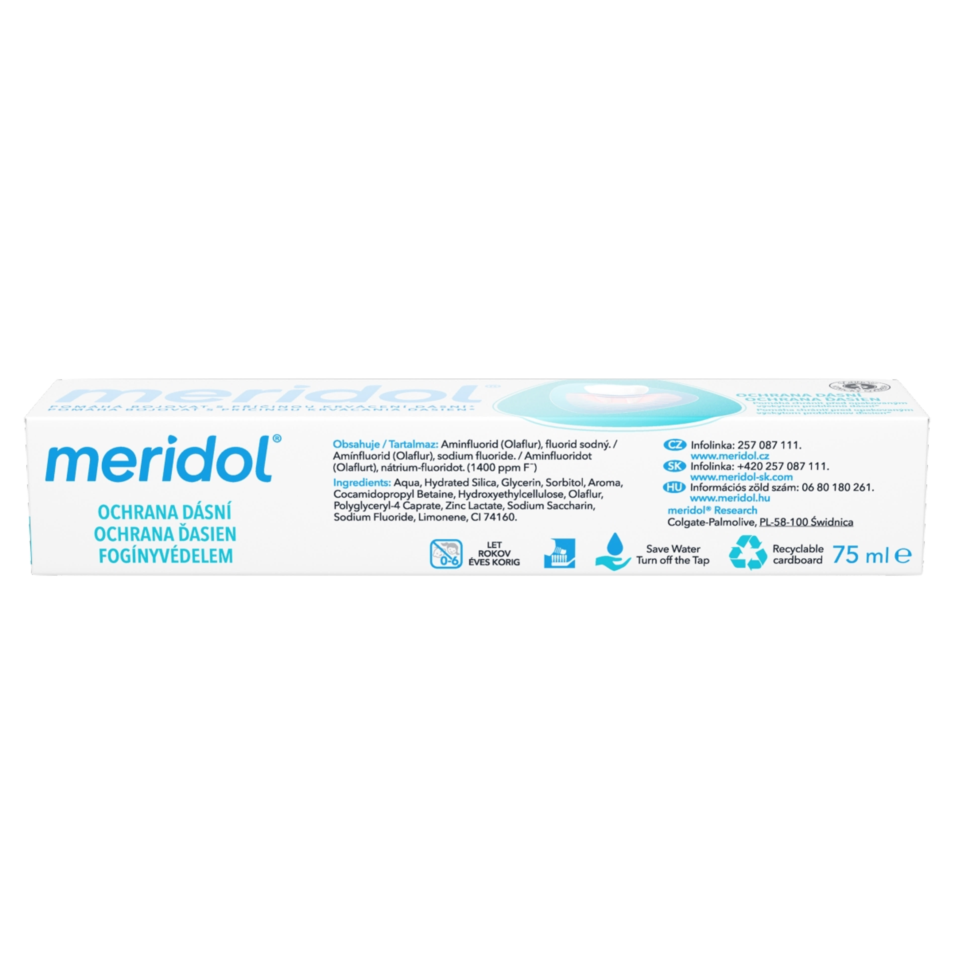 Meridol Gum Protection fogkrém az íny védelmére és ínyvérzés ellen - 75 ml-3