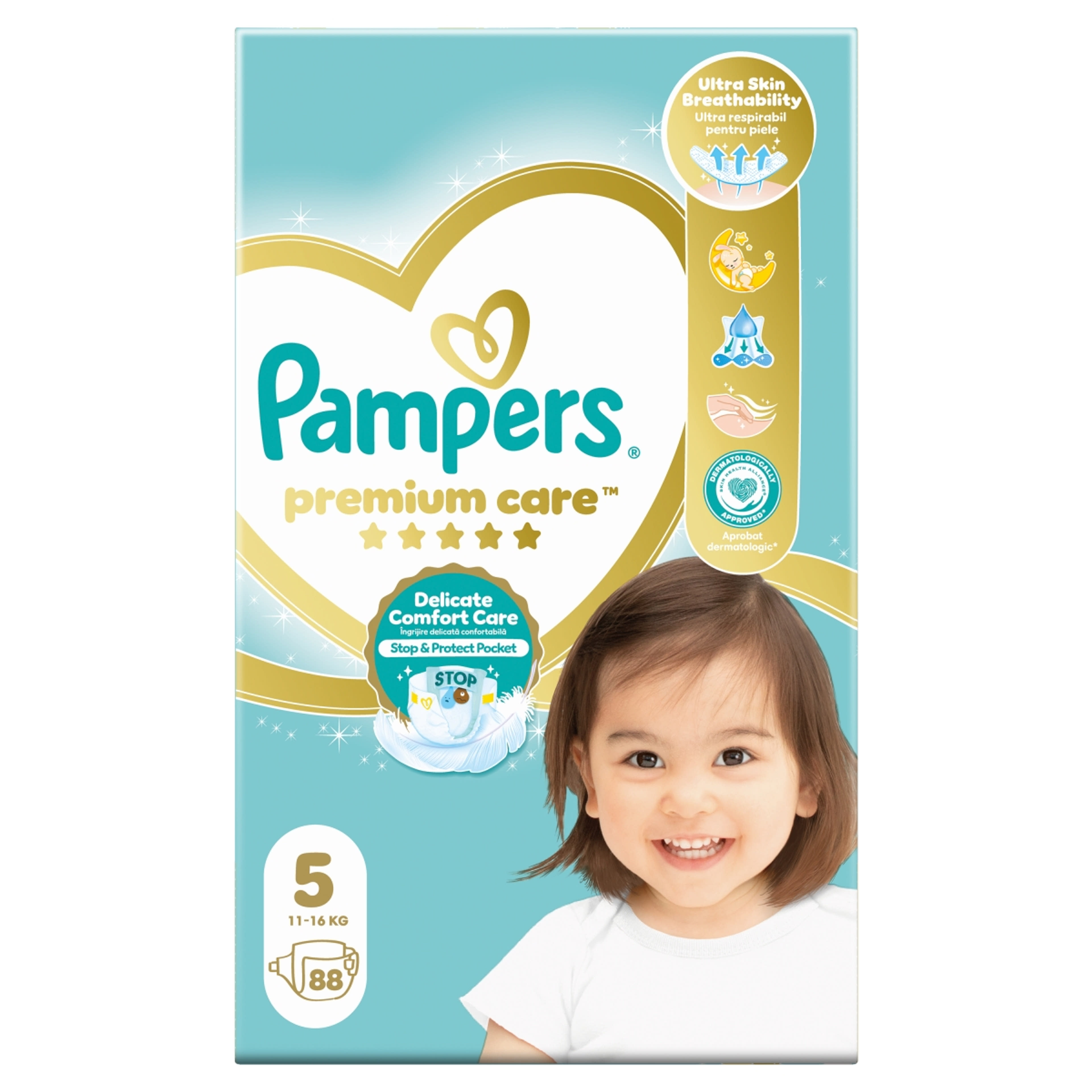 Pampers Premium Care pelenka Megabox 5-os 11-16 kg - 88 db-3