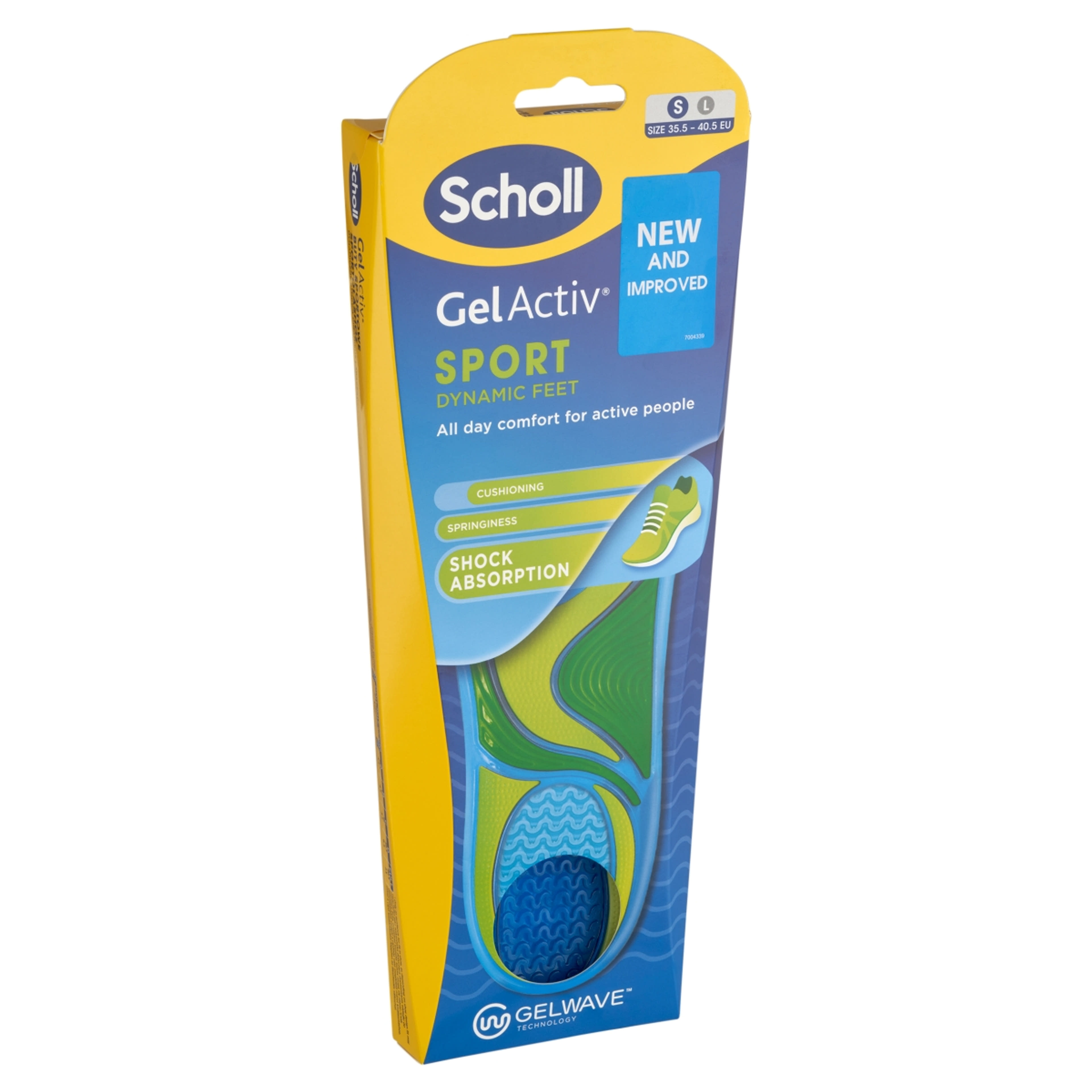 Scholl Gel Activ Sport talpbetét S méret - 2 db-2