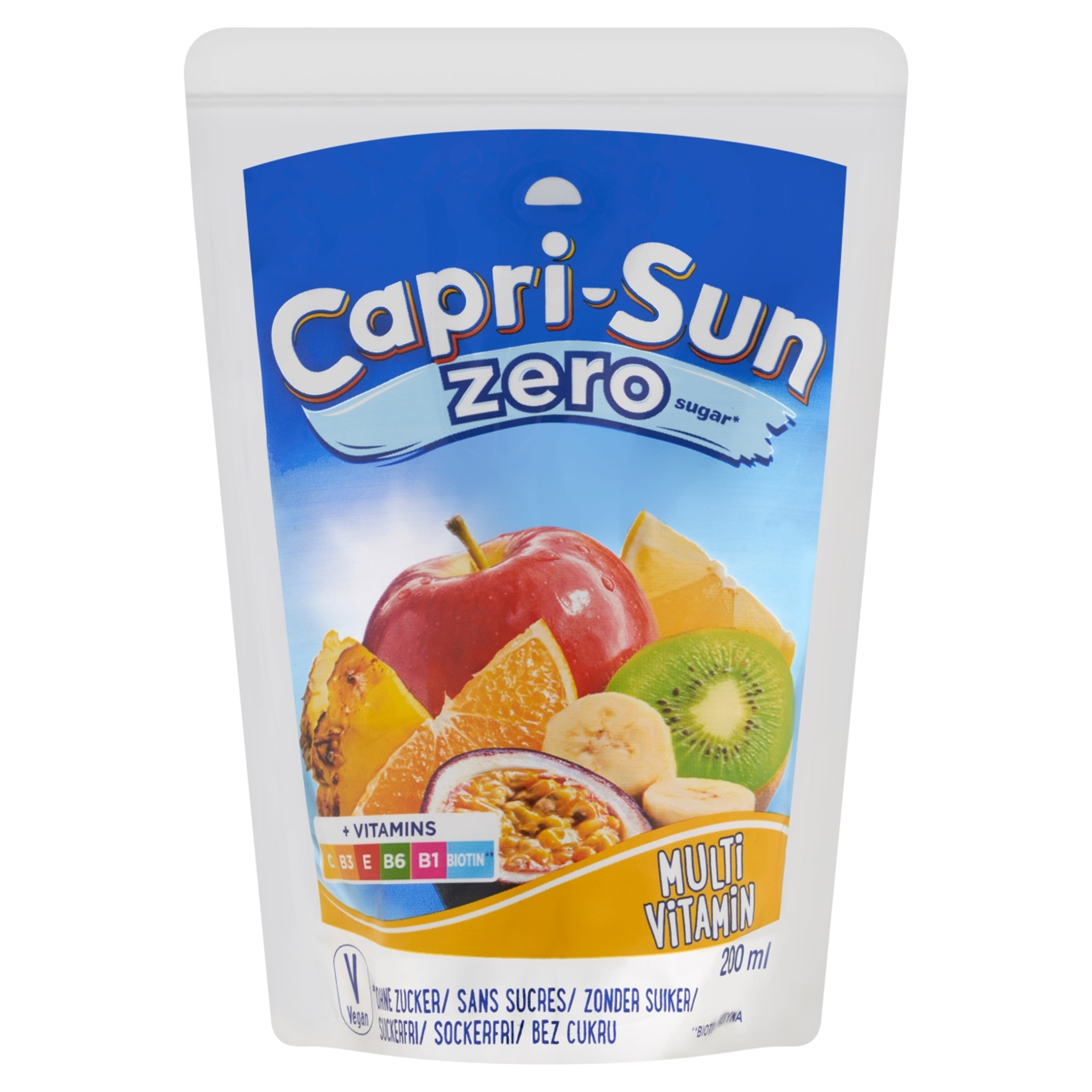 Capri-Sun Zero vegyesgyümölcs üdítőital hozzáadott cukor nélkül 200 ml