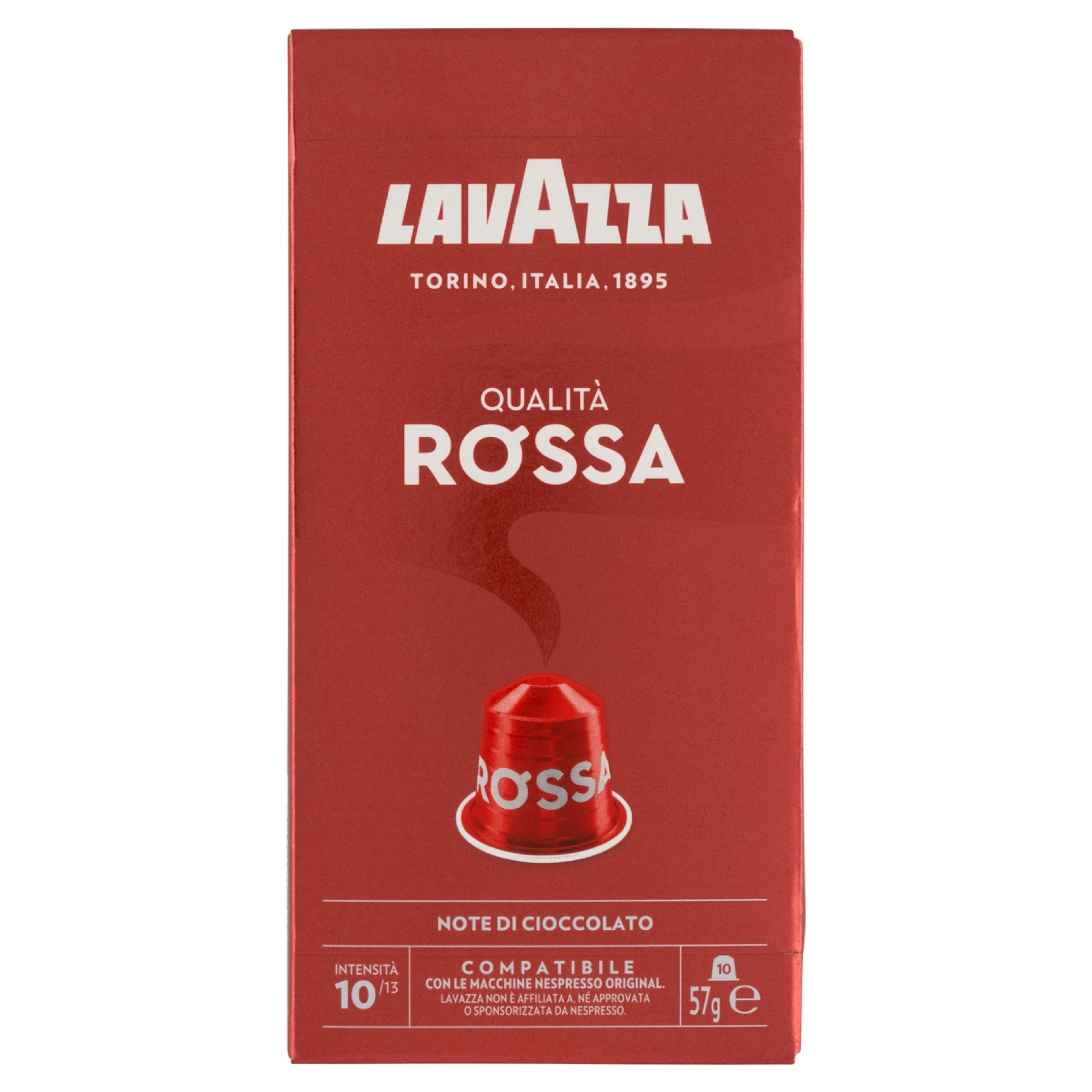 Lavazza Qualità Rossa Nespresso kapszulás pörkölt kávé - 10 db