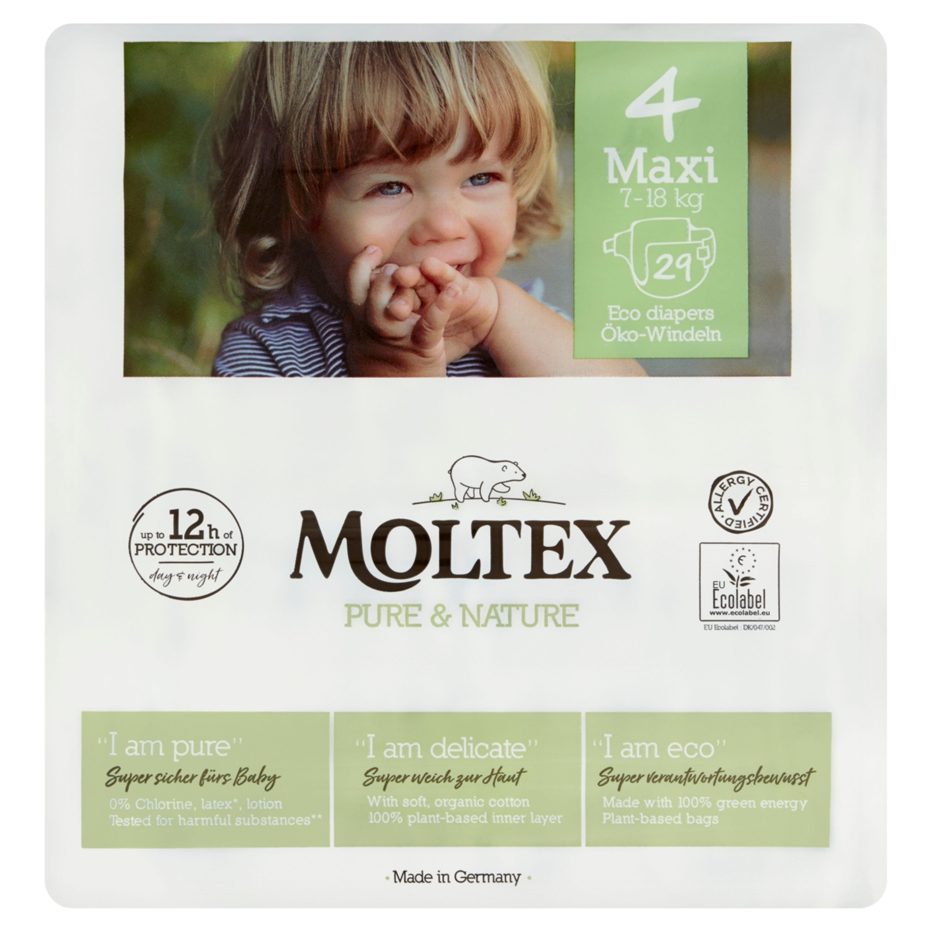 Moltex Pure&Nature Maxi öko pelenka 7-18 kg - 29 db