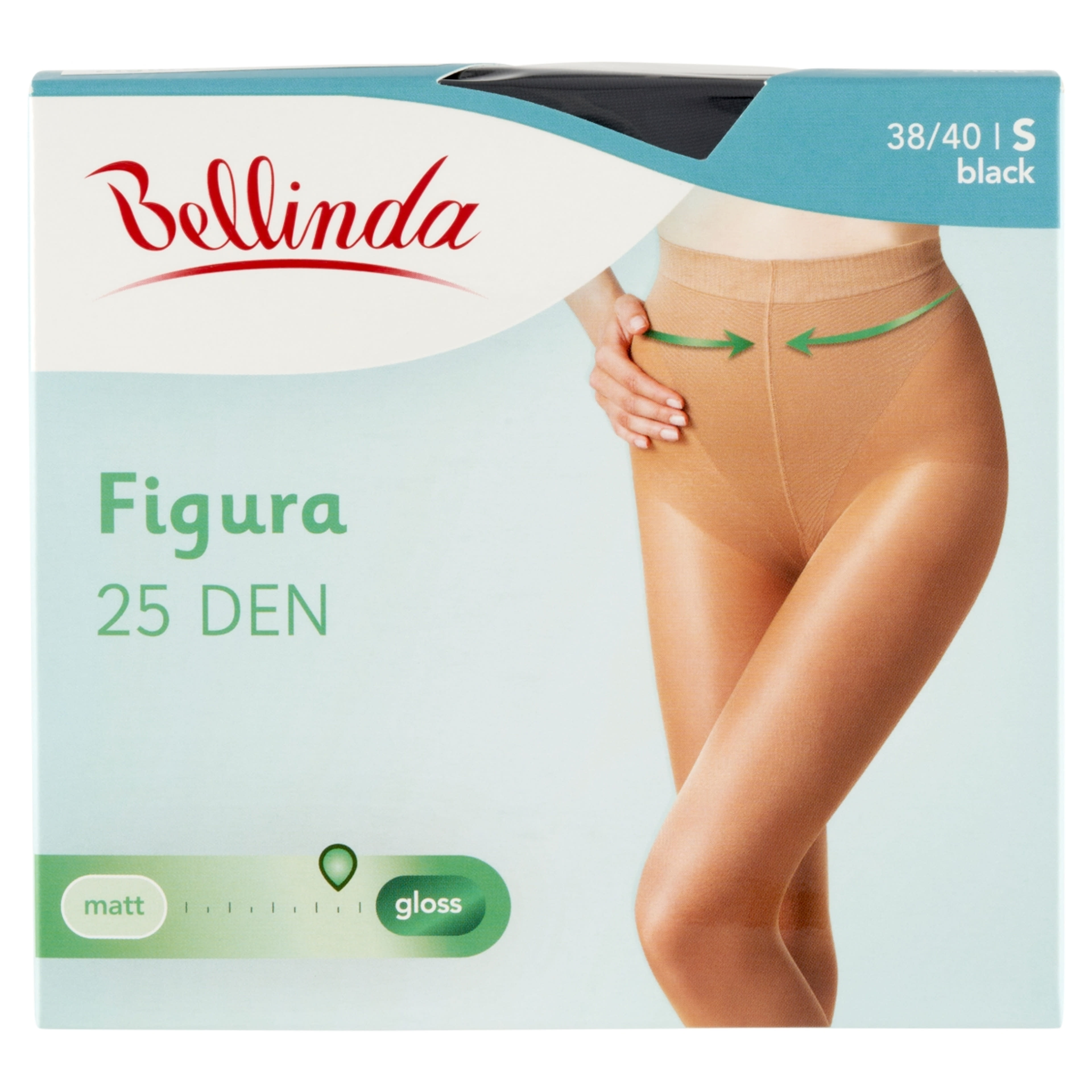 Bellinda Figura 25 Den Fekete S Harisnya - 1 db-1