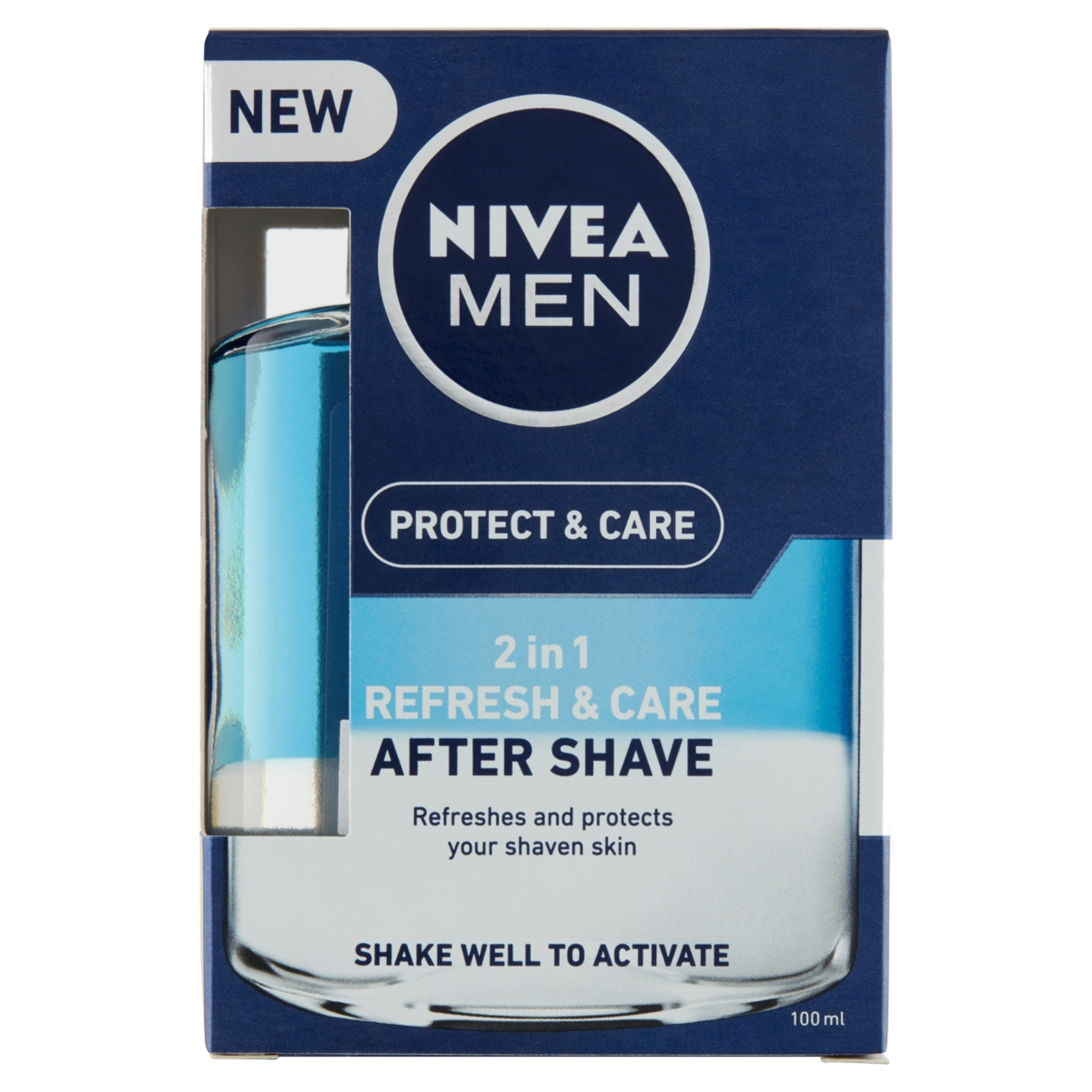 NIVEA MEN Protect & Care 2 in 1 Frissítő és Ápoló After Shave Lotion - 100 ml