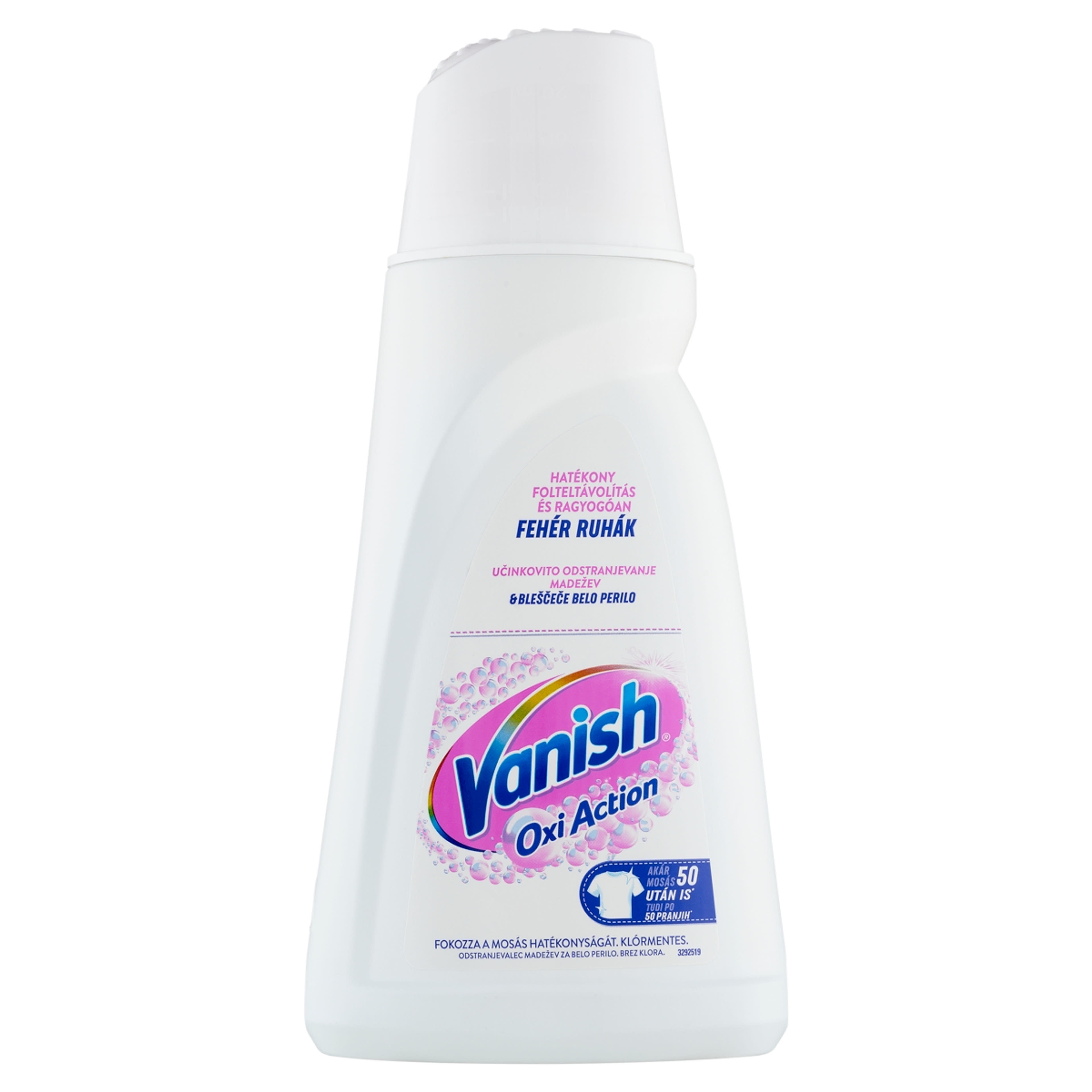 Vanish folttisztító folyadék white - 1 l