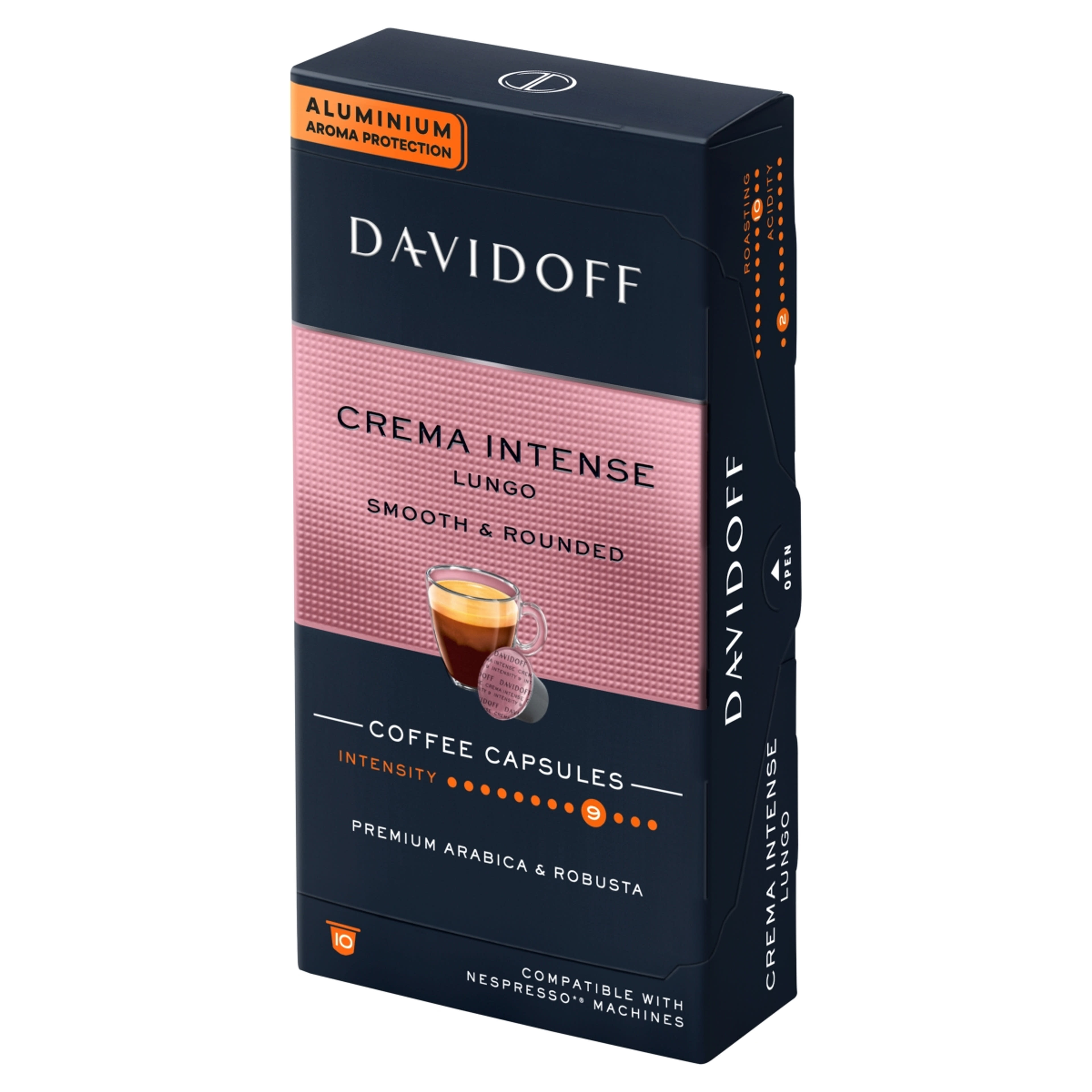 Davidoff Drema Intense Lungo Nesspresso kávékapszula - 10 db-2