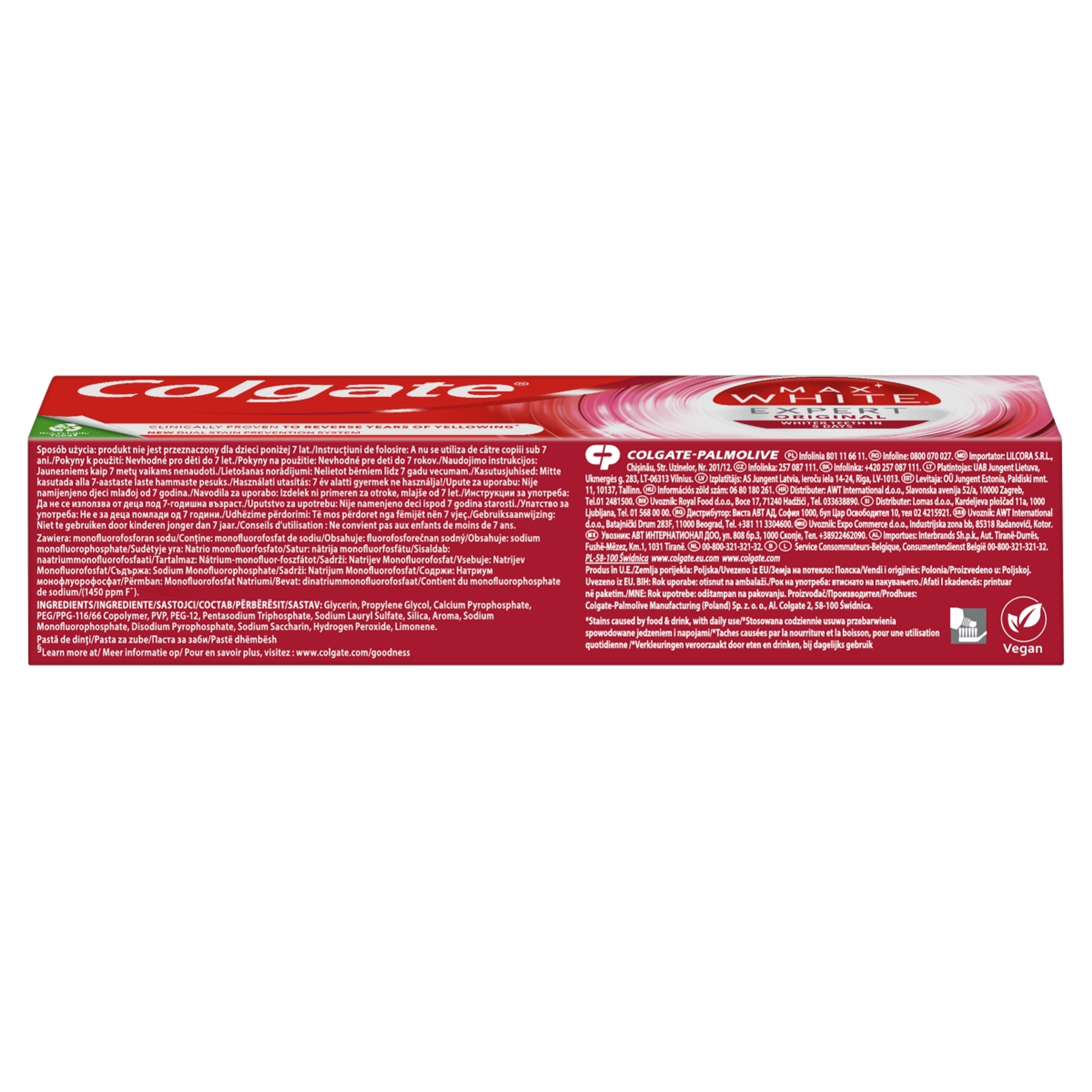 Colgate Max White Expert Original fogkrém - 75 ml-4